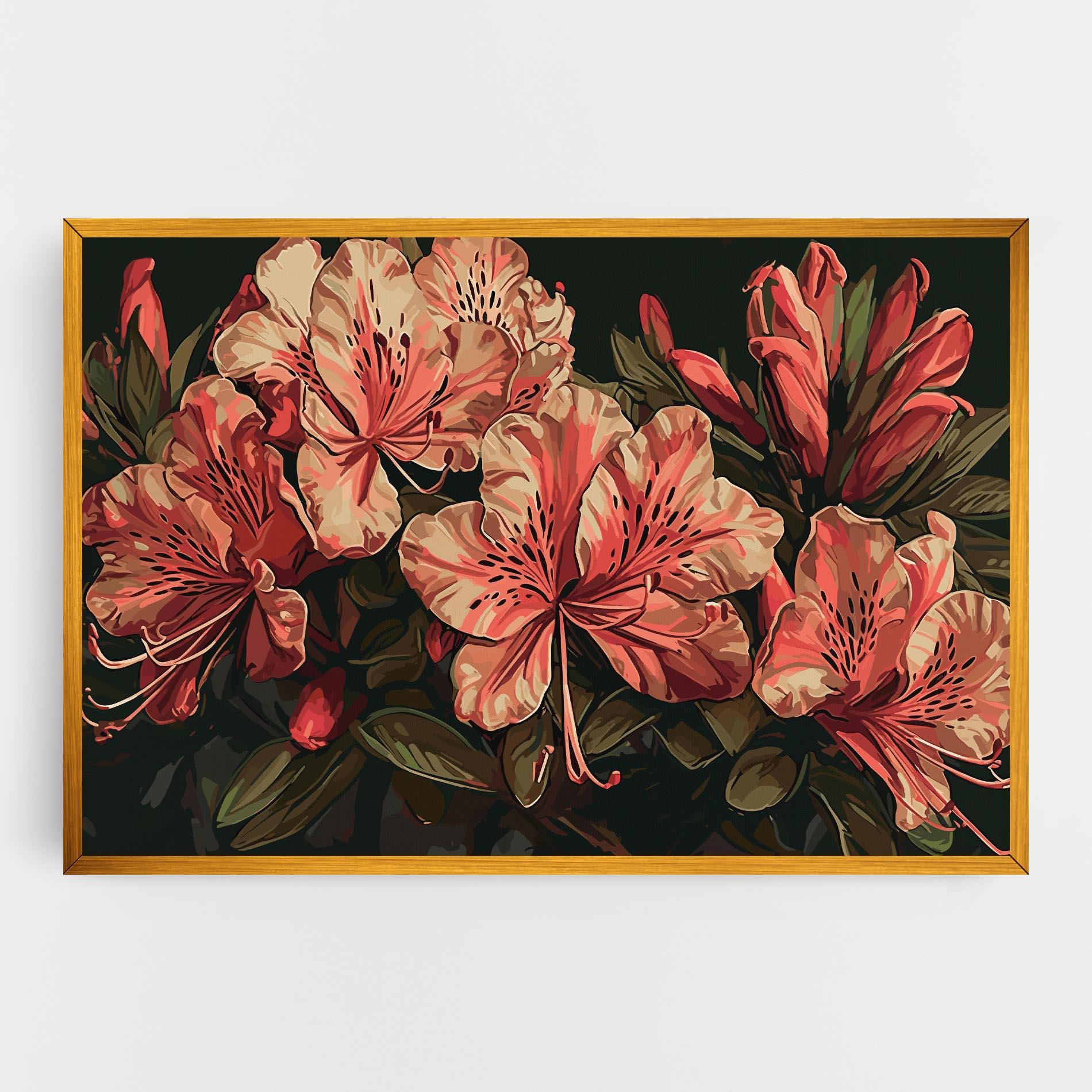 Tablou Canvas Cream Exotic Art mockup 0