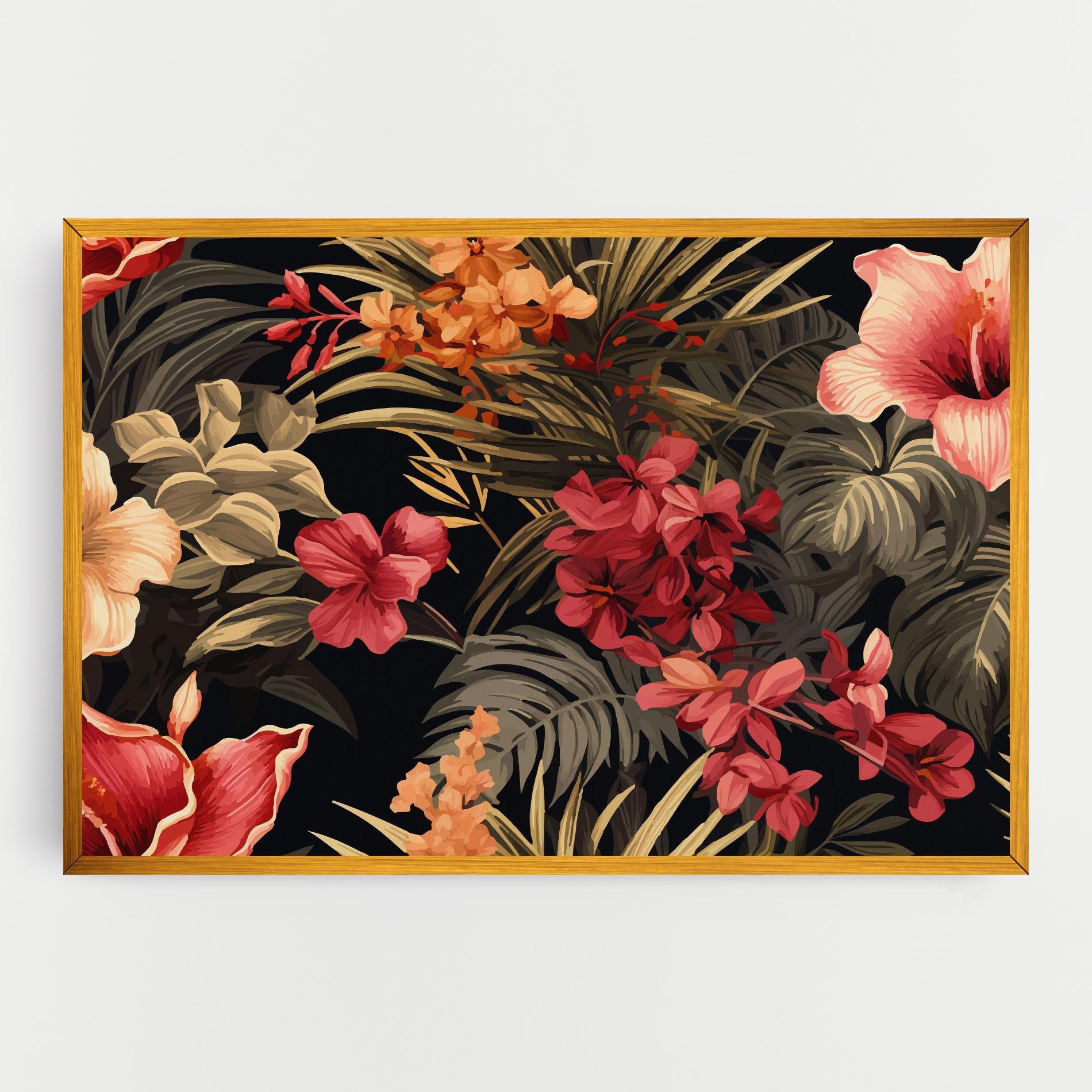 Tablou Canvas Exotic Flower Plant mockup 0
