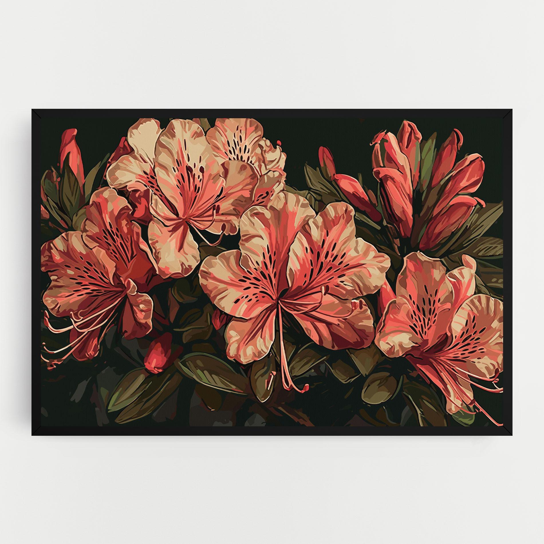 Tablou Canvas Cream Exotic Art mockup 0