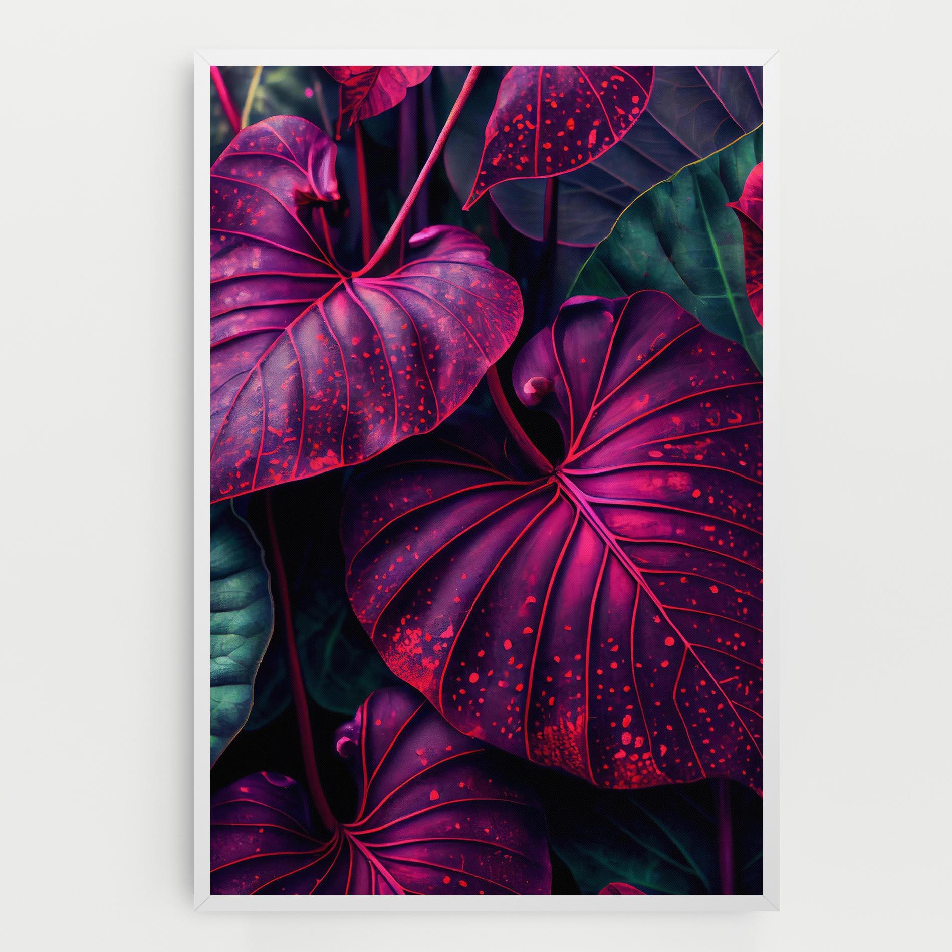 Tablou Canvas Big Purple Exotic mockup 0