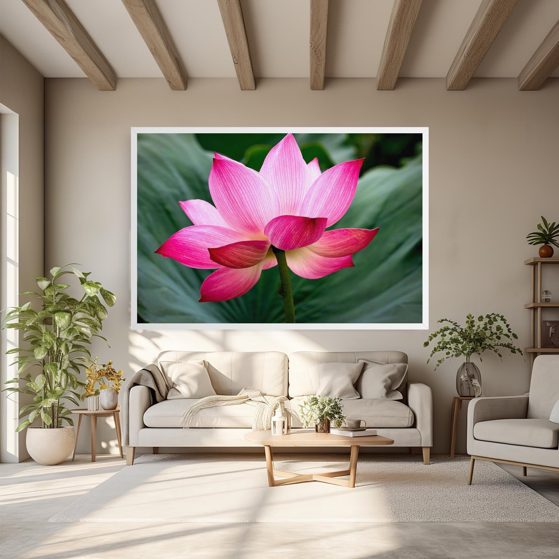 Tablou Canvas Beautiful Pink Exotic mockup 6