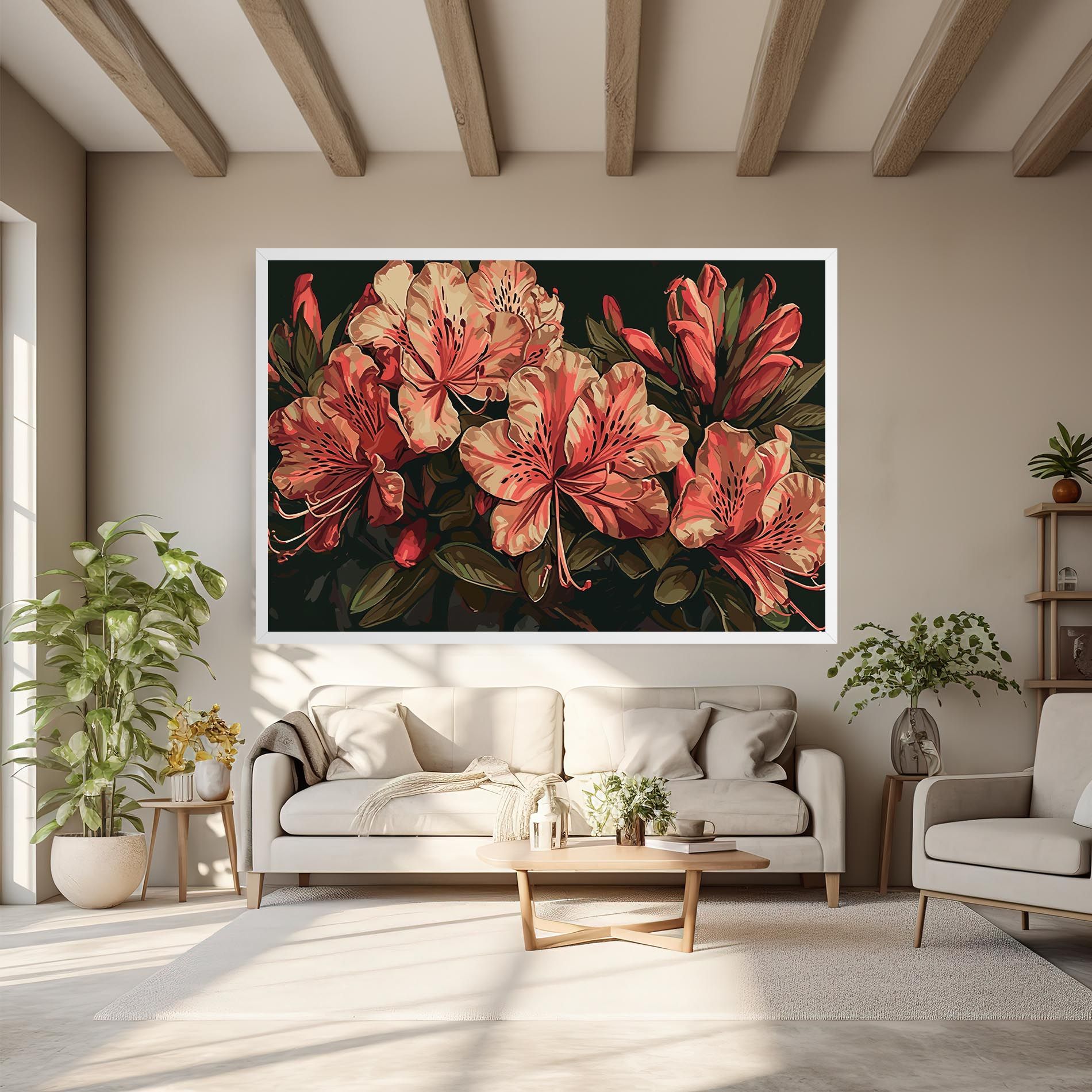 Cream Exotic Art mockup 6