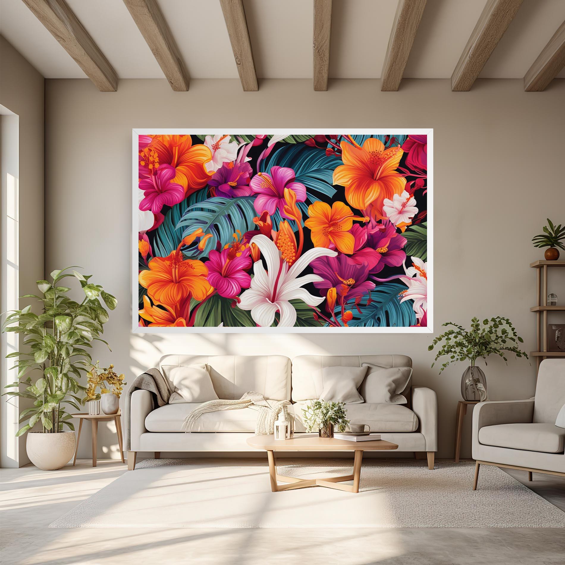 Tablou Canvas Exotic Patern mockup 6