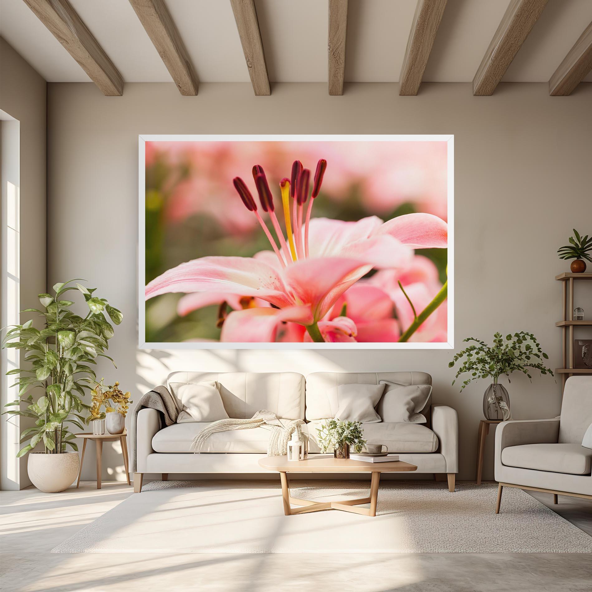 Tablou Canvas Flower mockup 6