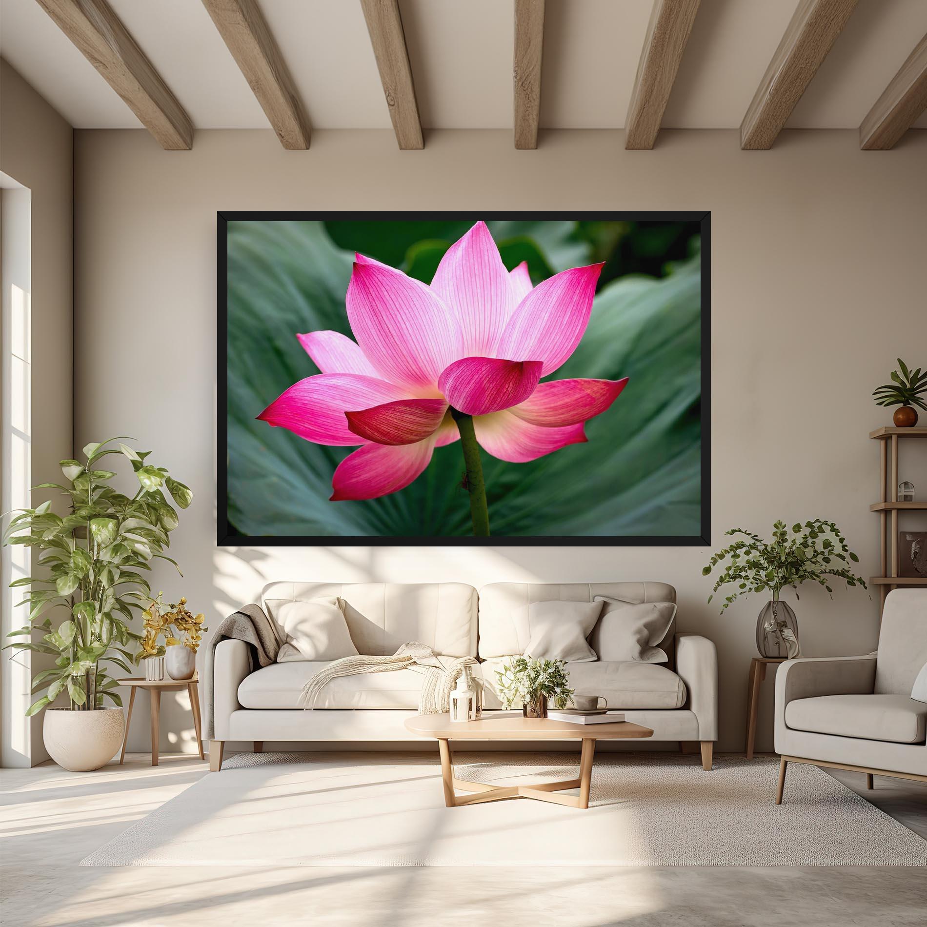 Tablou Canvas Beautiful Pink Exotic mockup 6