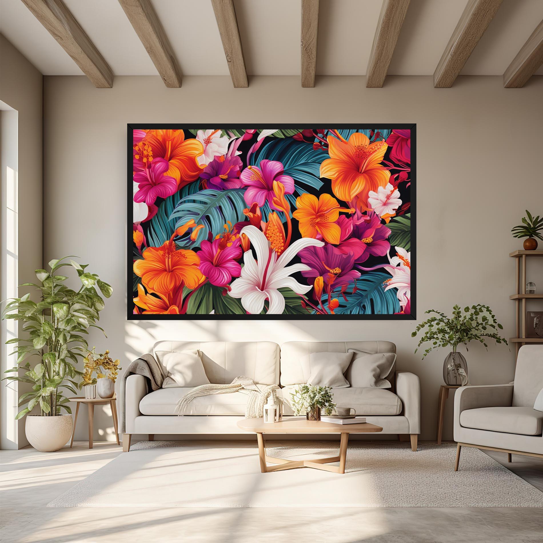 Tablou Canvas Exotic Patern mockup 6