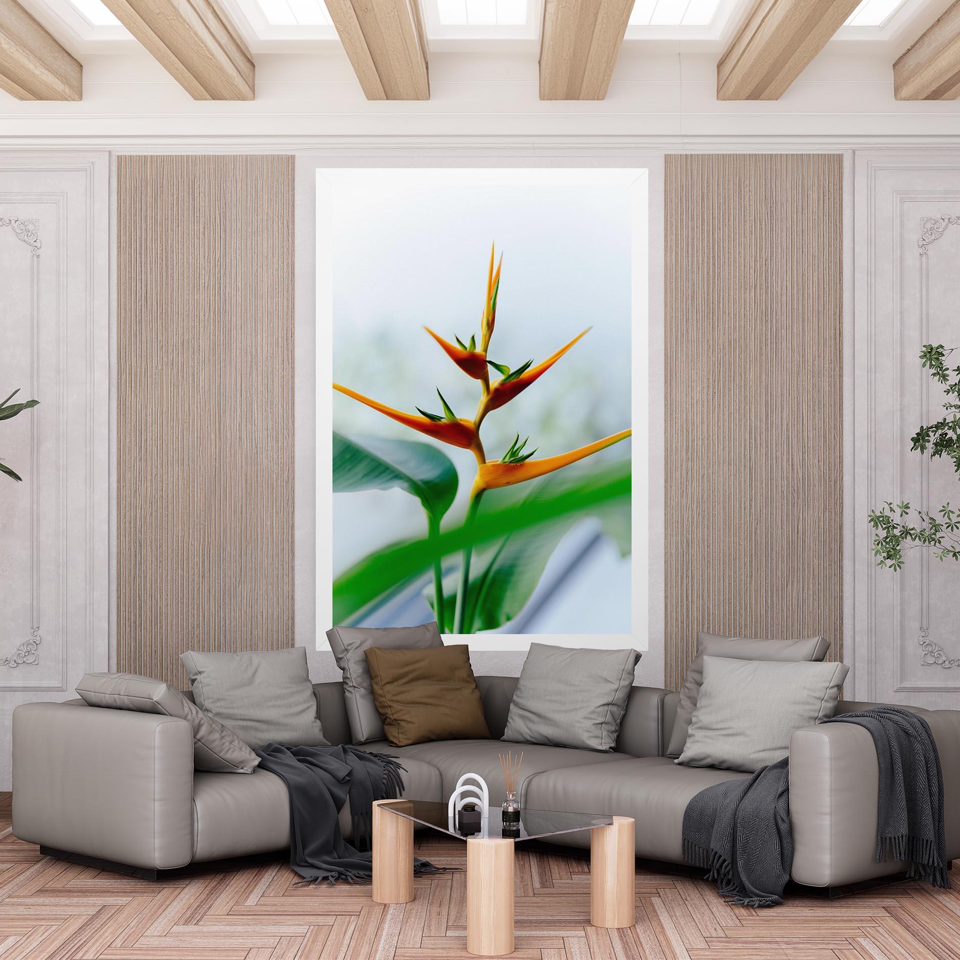 Tablou Canvas Exotic Orange Green mockup 6