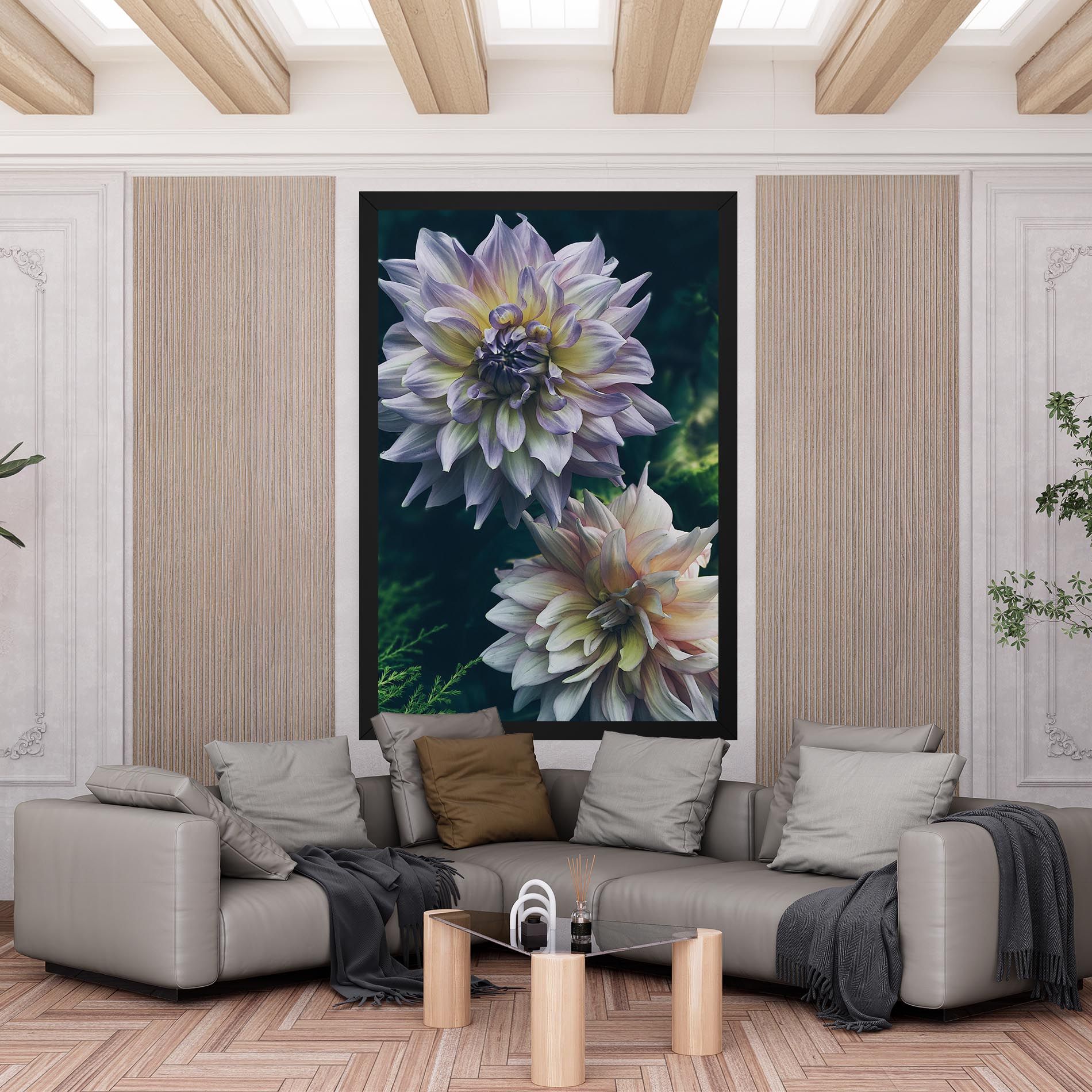 Dahlia Flowers mockup 6