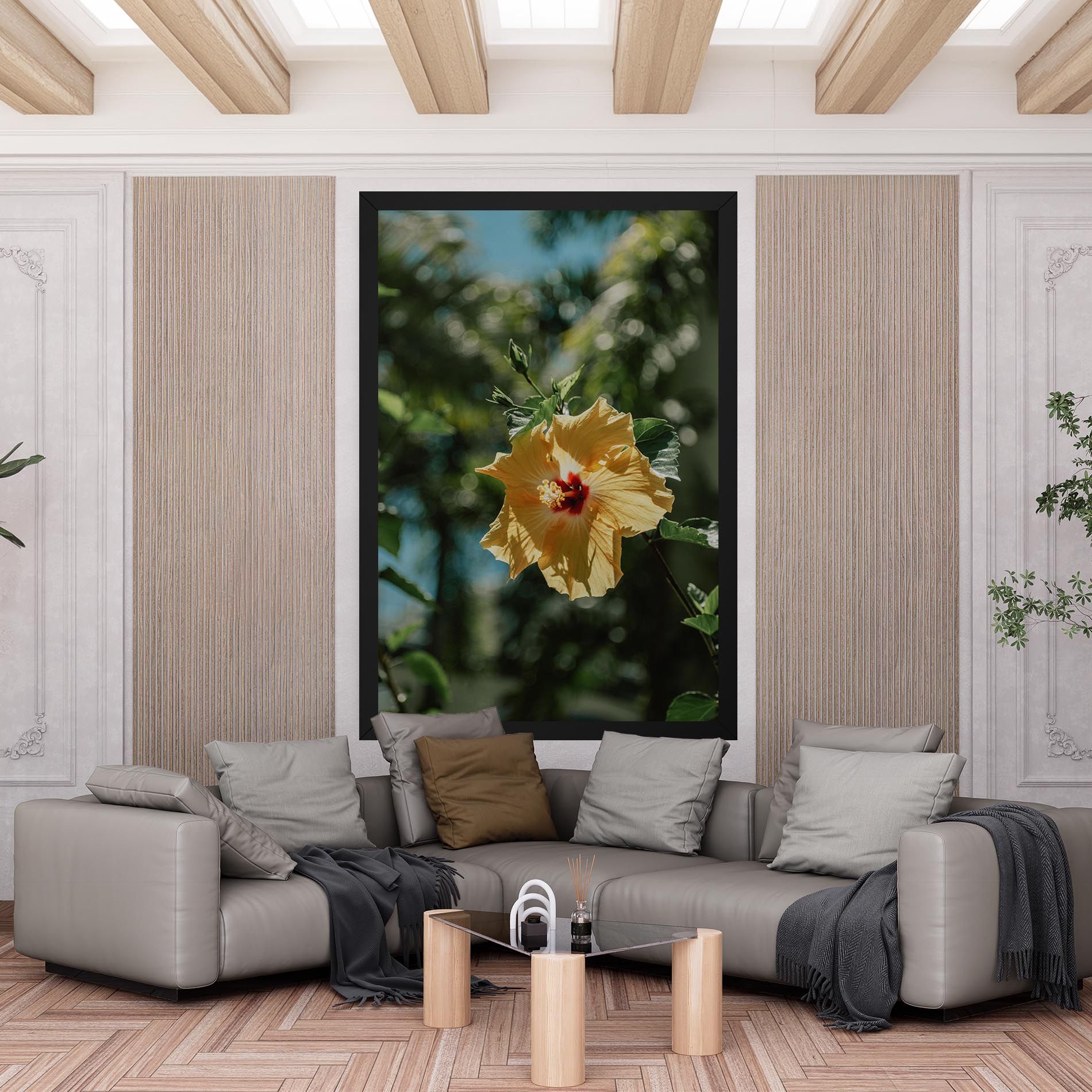 Yellow Pretty Exotic mockup 6