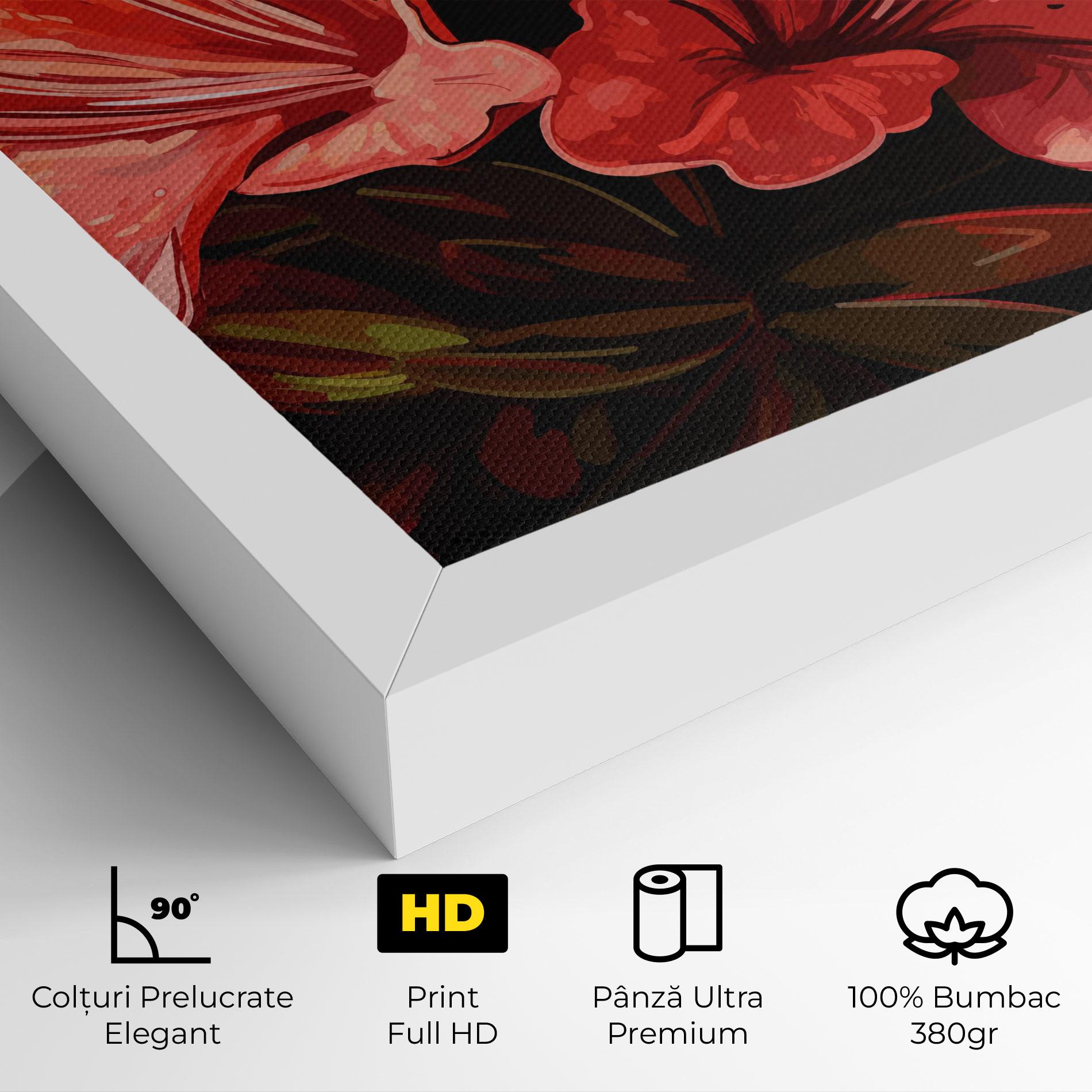 Tablou Canvas Art Exotic Flower mockup 4