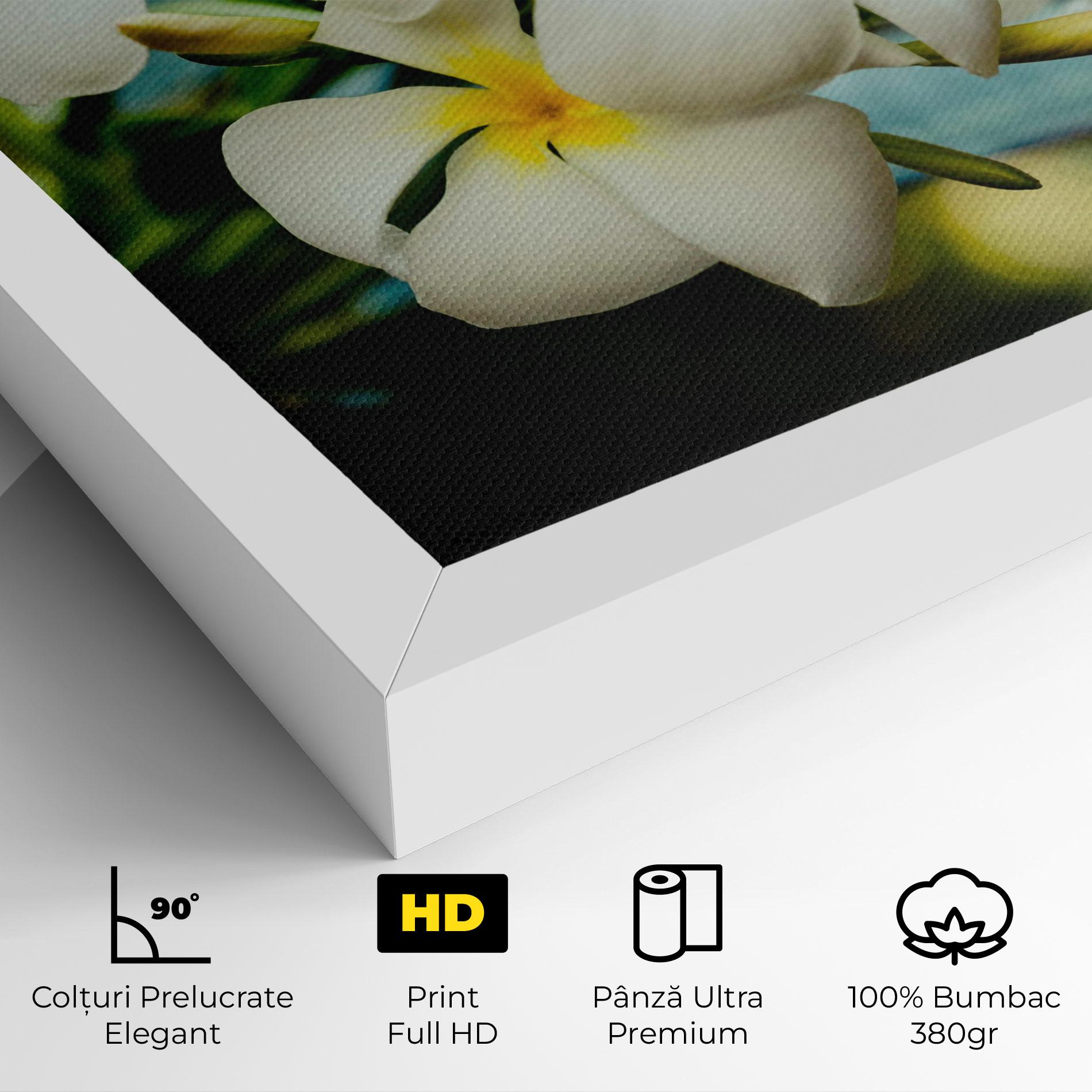 Tablou Canvas Beautiful White Exotic mockup 4