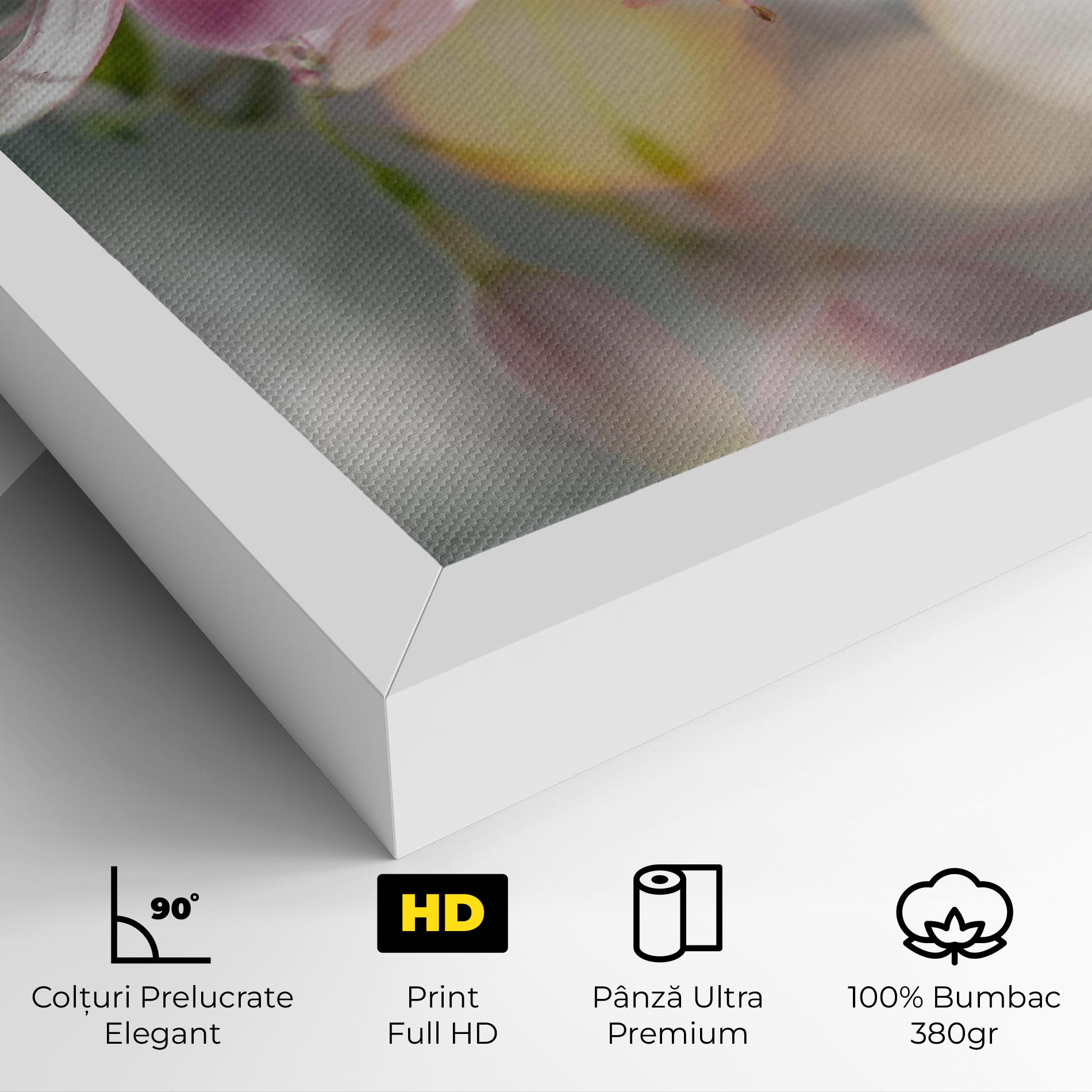 Tablou Canvas Dreamy Pink Exotic mockup 4