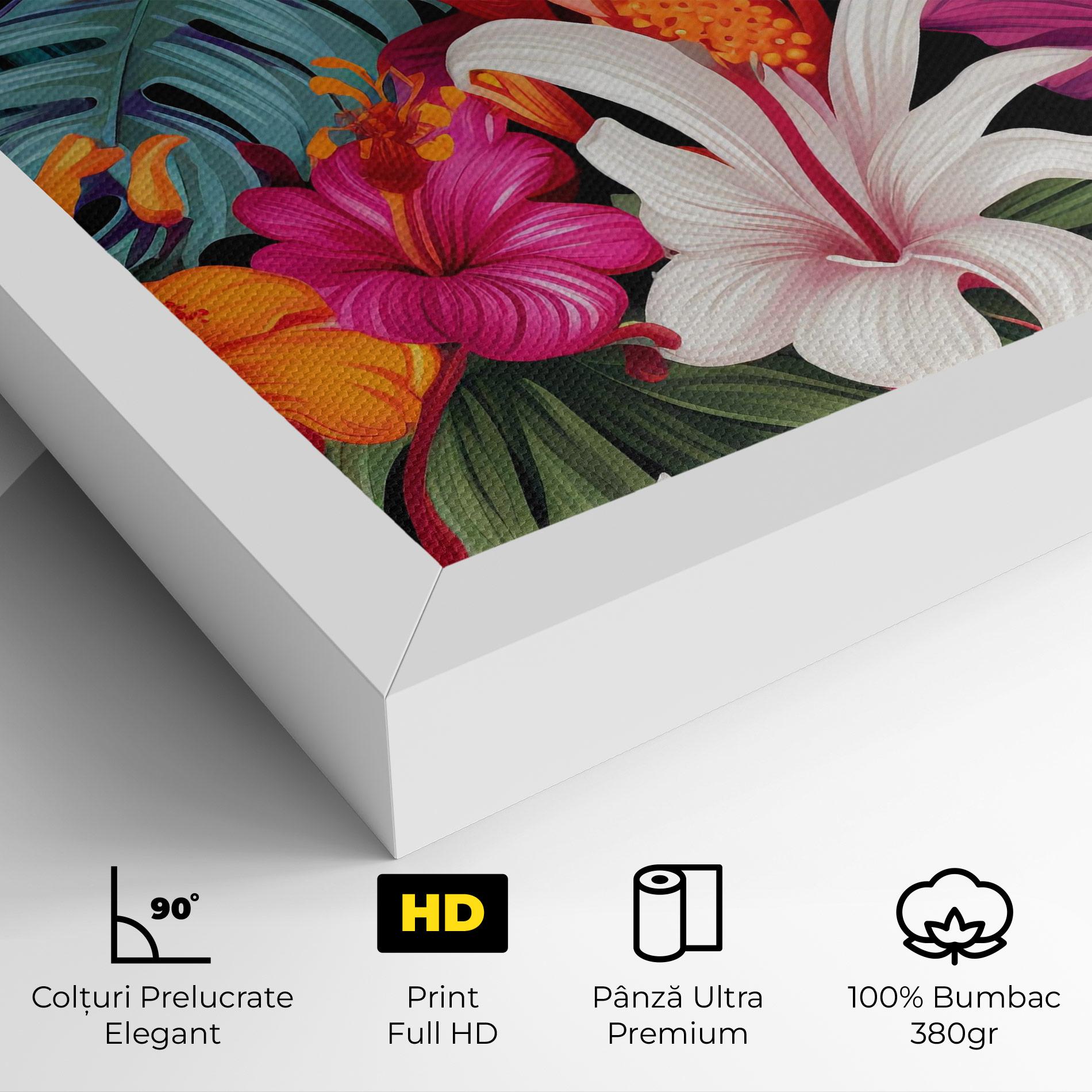 Tablou Canvas Exotic Patern mockup 4