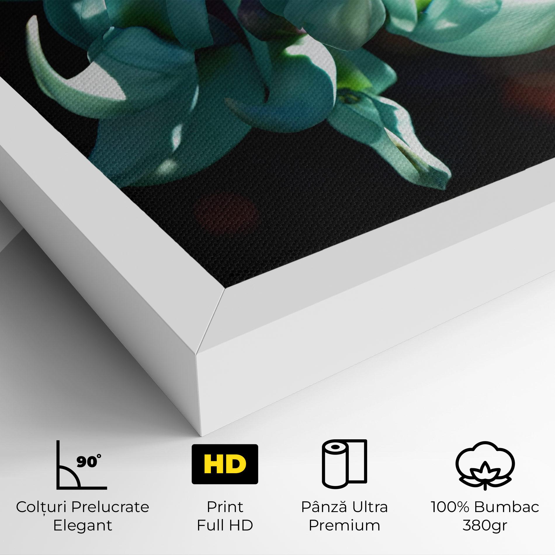 Tablou Canvas Pastel Green Plant mockup 4