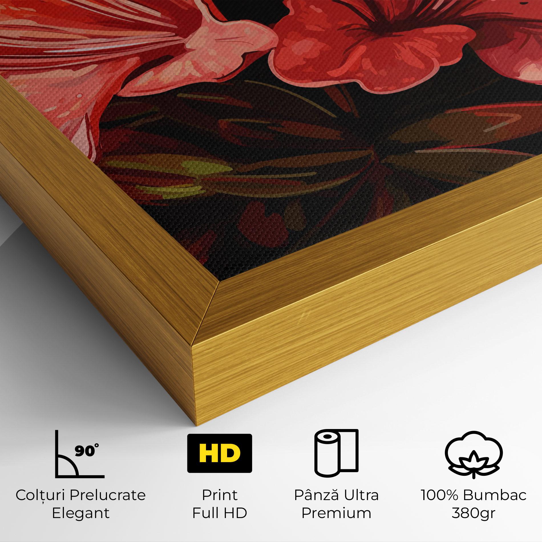 Tablou Canvas Art Exotic Flower mockup 4