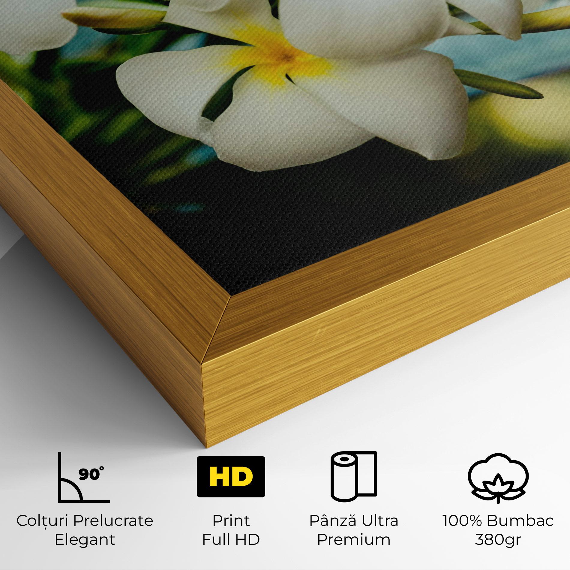 Tablou Canvas Beautiful White Exotic mockup 4