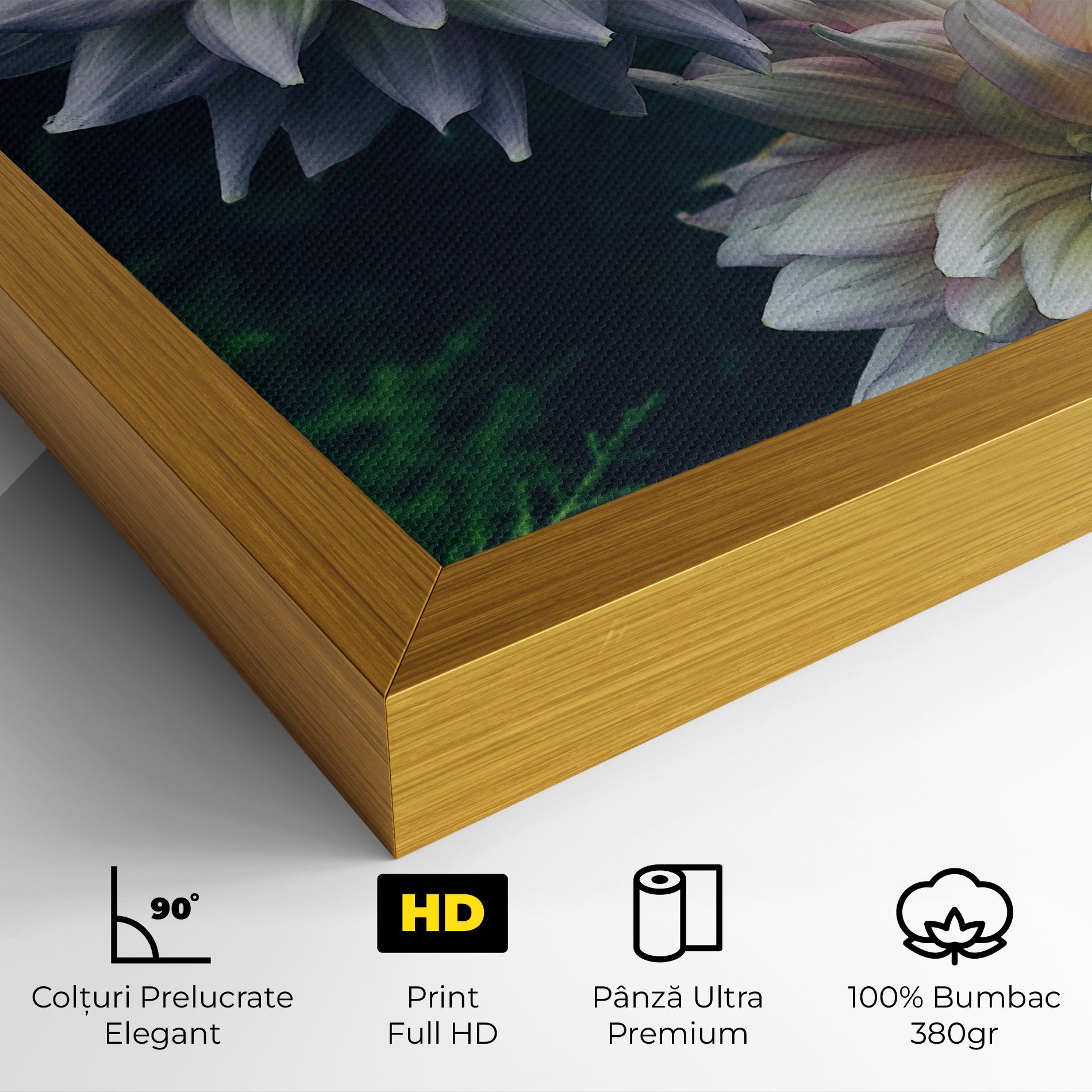 Dahlia Flowers mockup 4