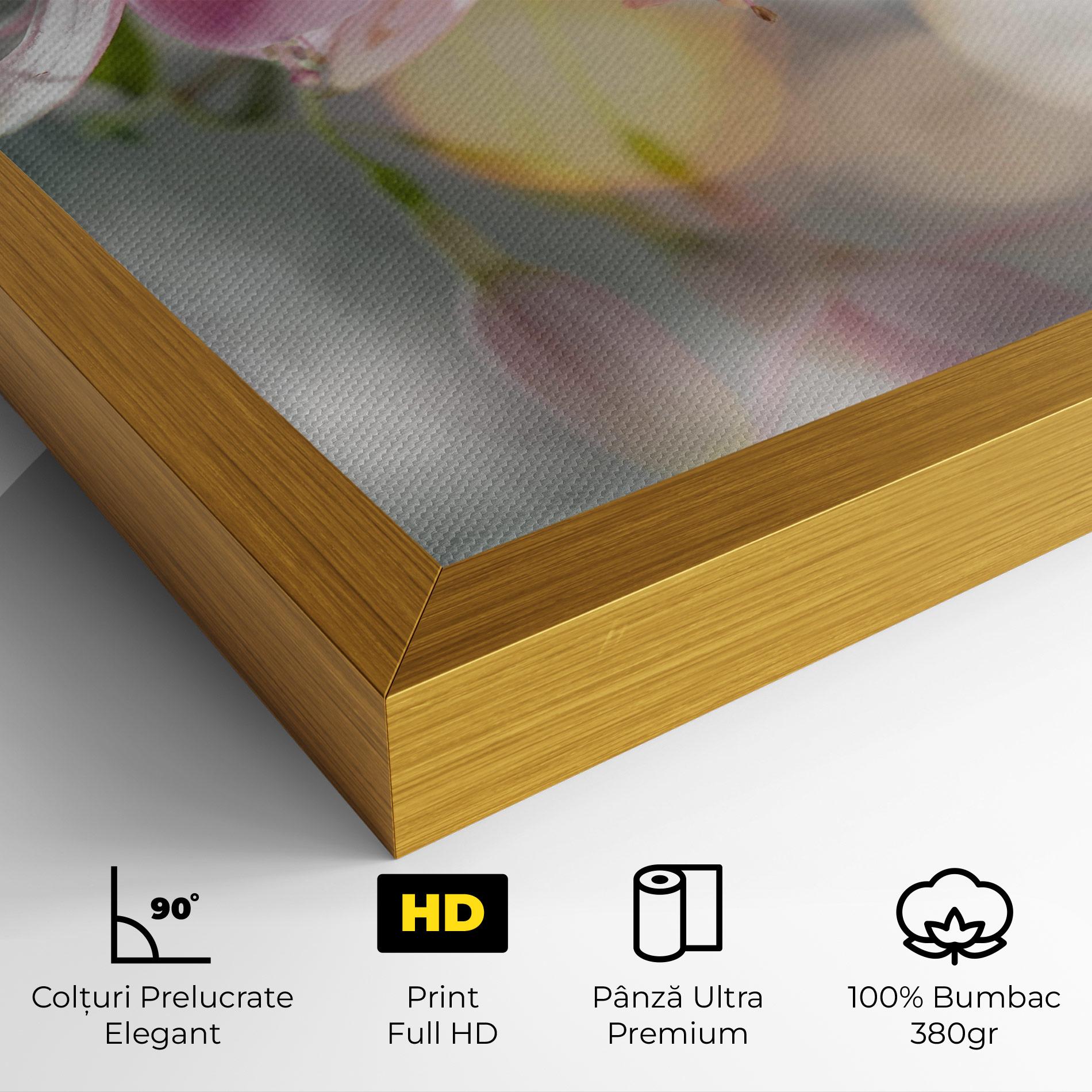 Tablou Canvas Dreamy Pink Exotic mockup 4