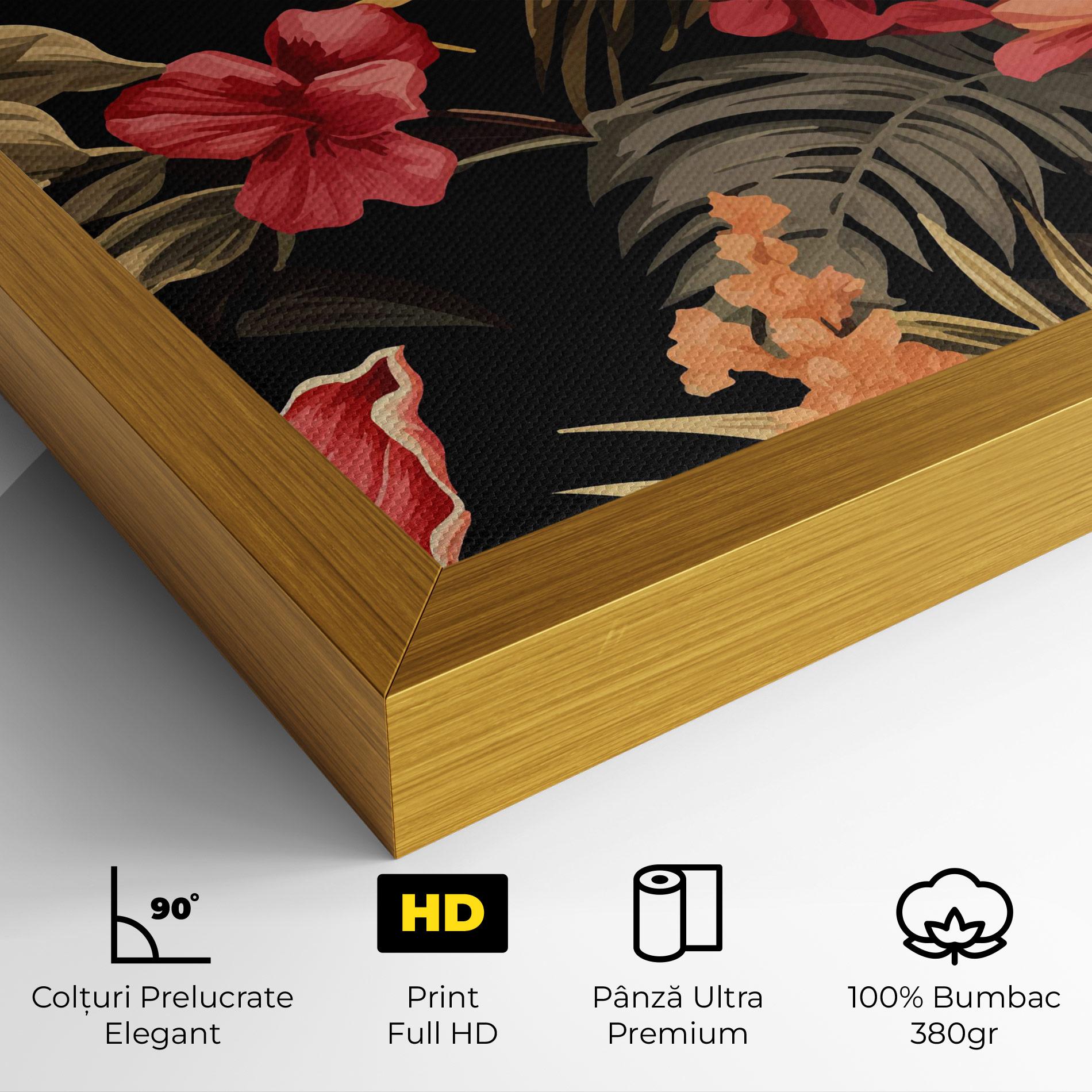 Tablou Canvas Exotic Flower Plant mockup 4