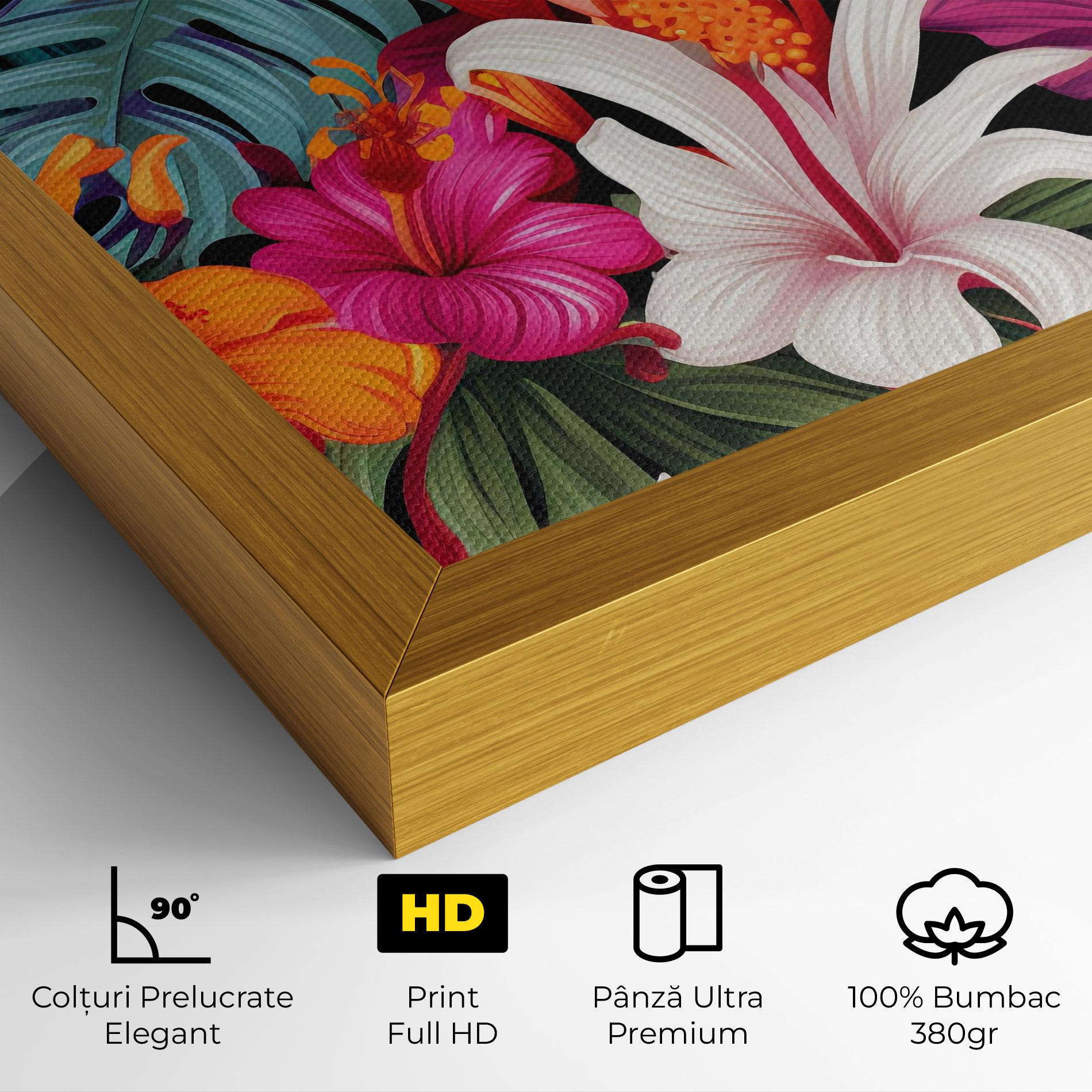 Tablou Canvas Exotic Patern mockup 4
