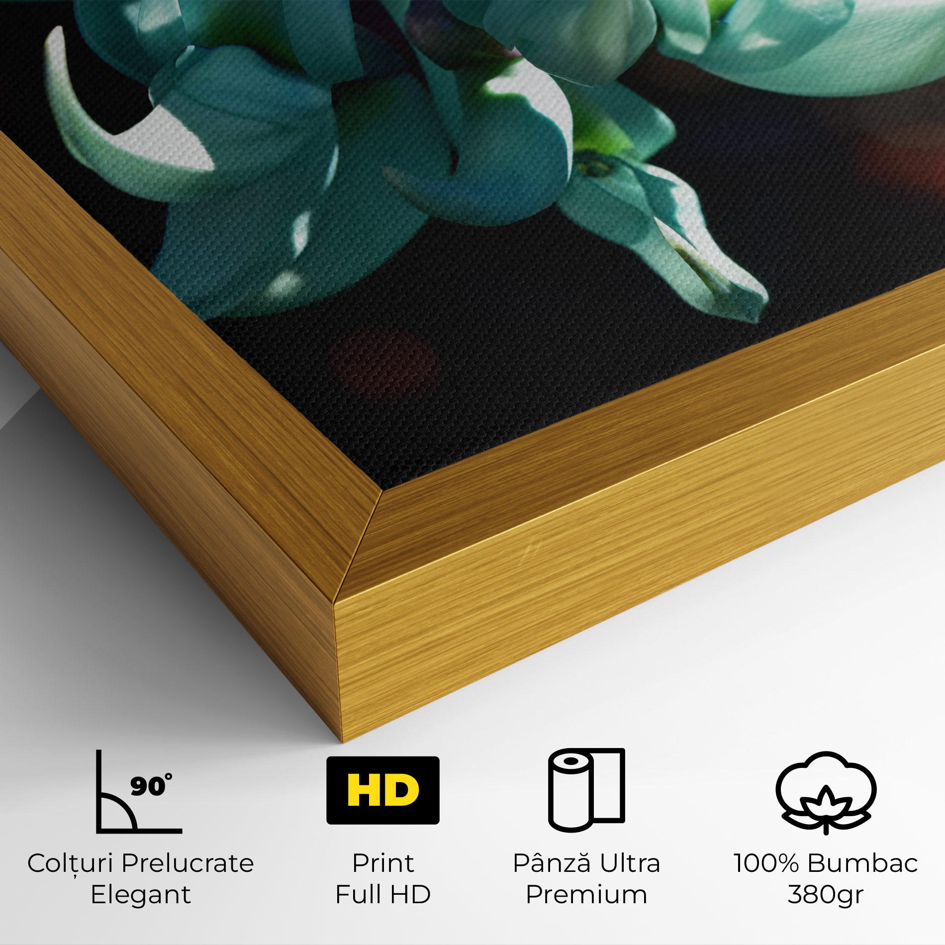 Tablou Canvas Pastel Green Plant mockup 4