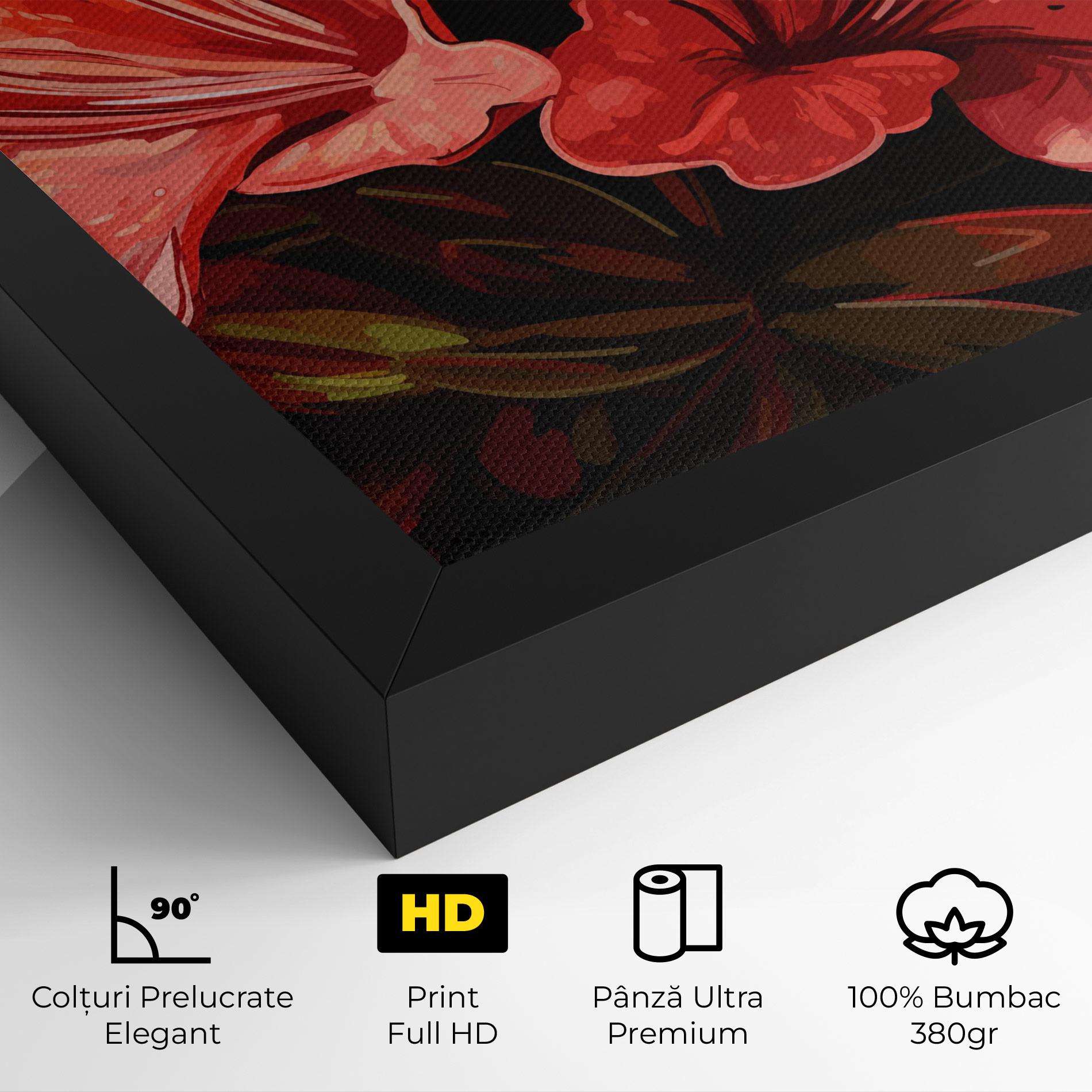 Tablou Canvas Art Exotic Flower mockup 4