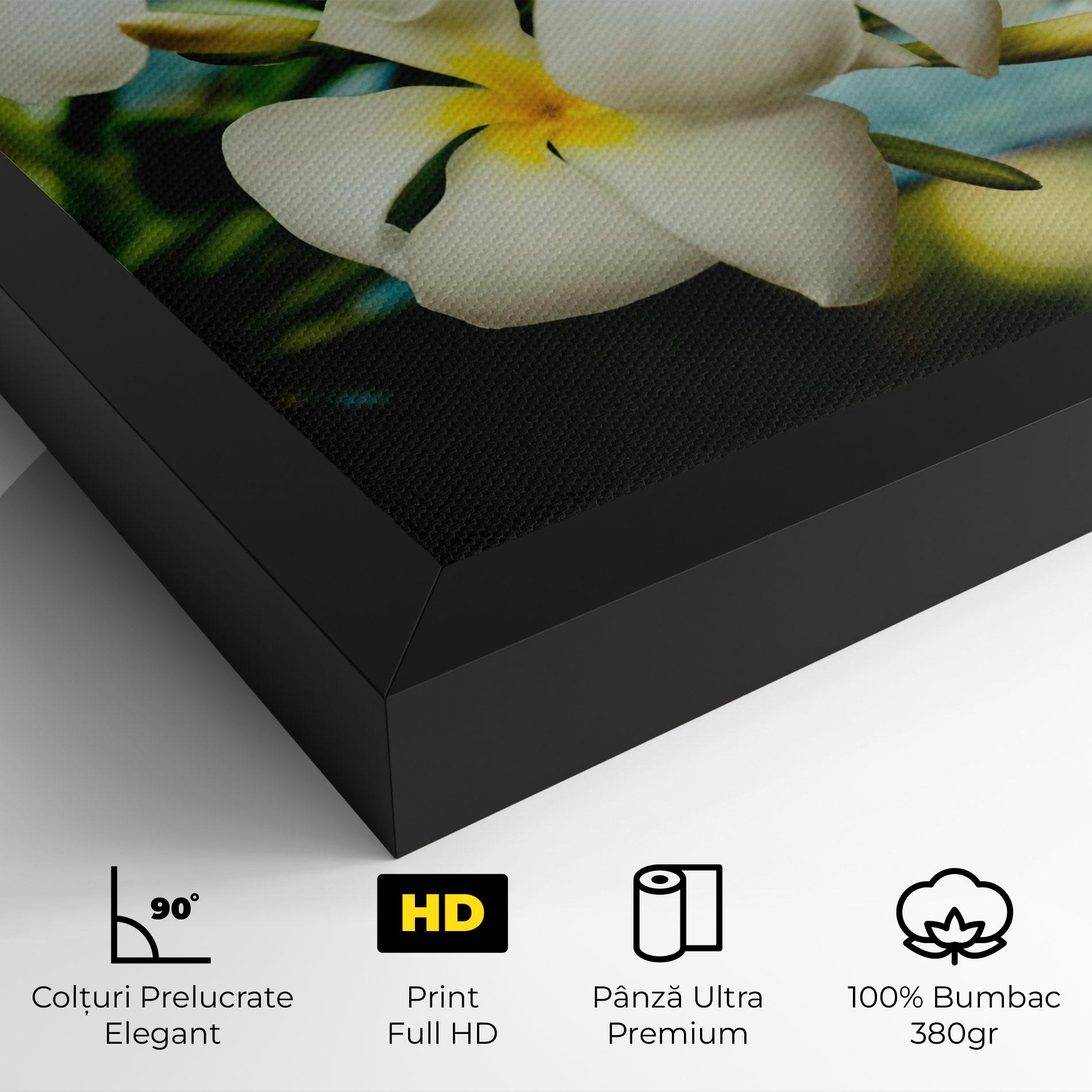 Tablou Canvas Beautiful White Exotic mockup 4