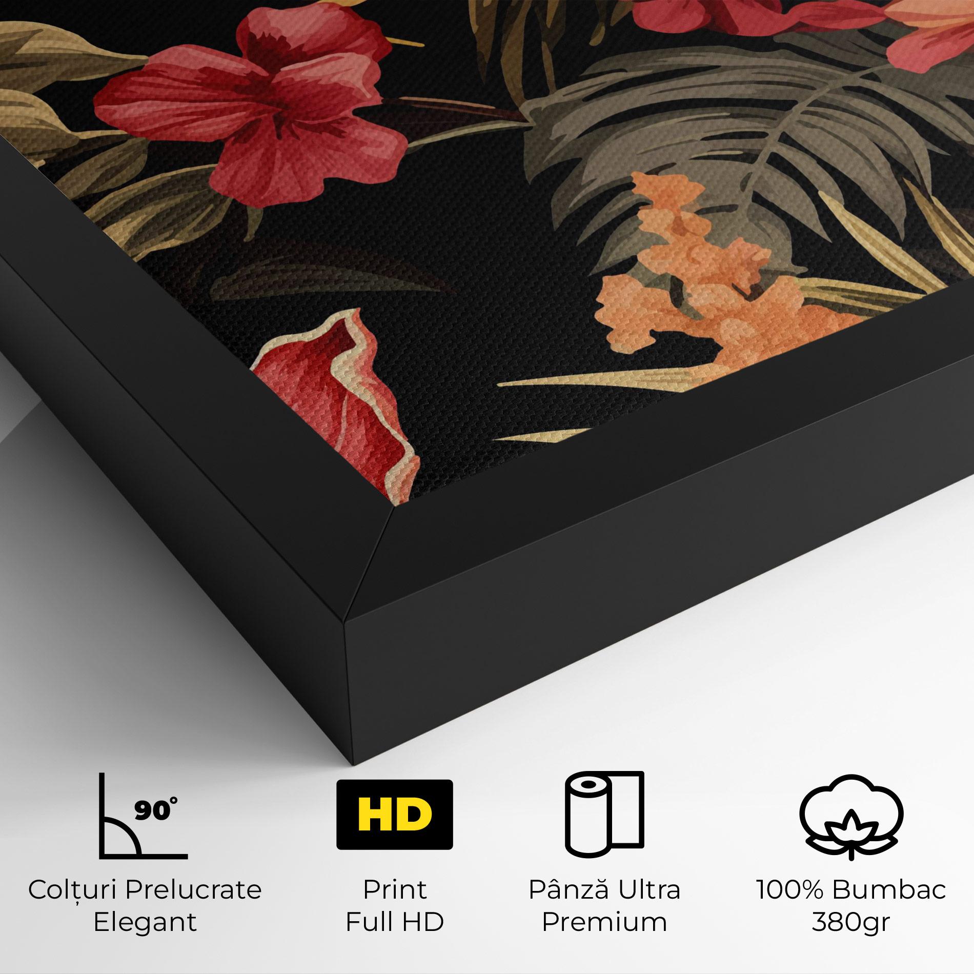 Tablou Canvas Exotic Flower Plant mockup 4