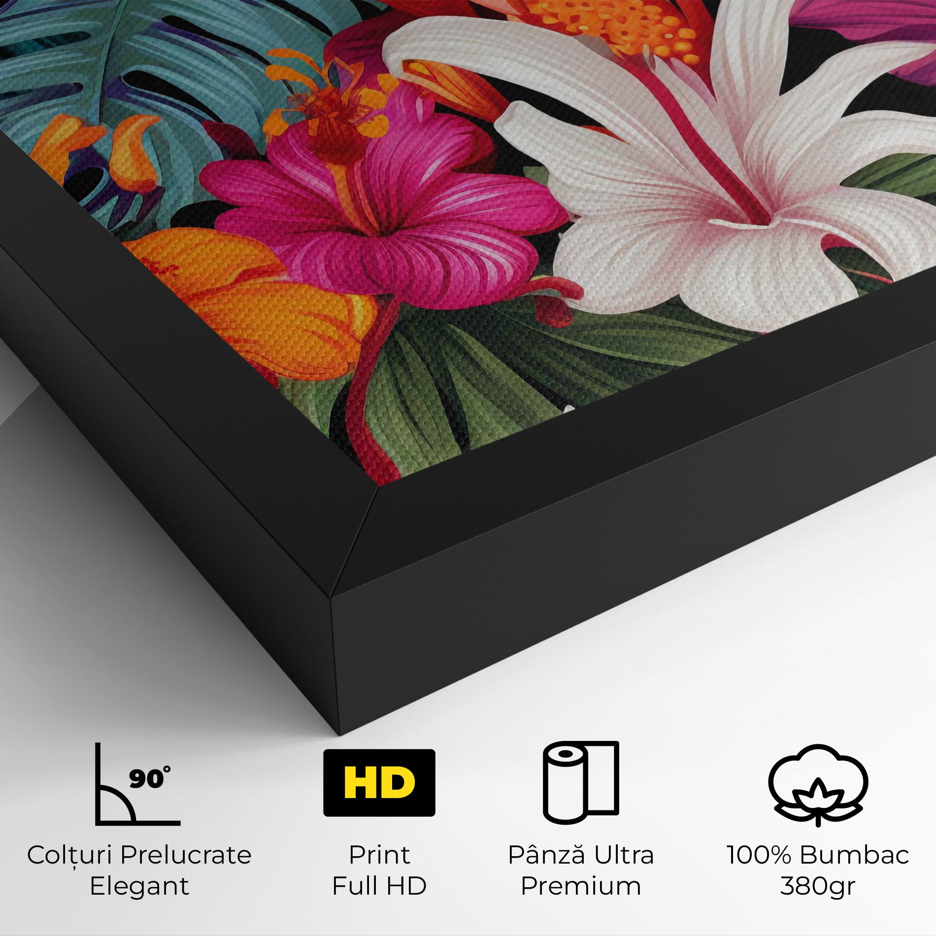 Tablou Canvas Exotic Patern mockup 4