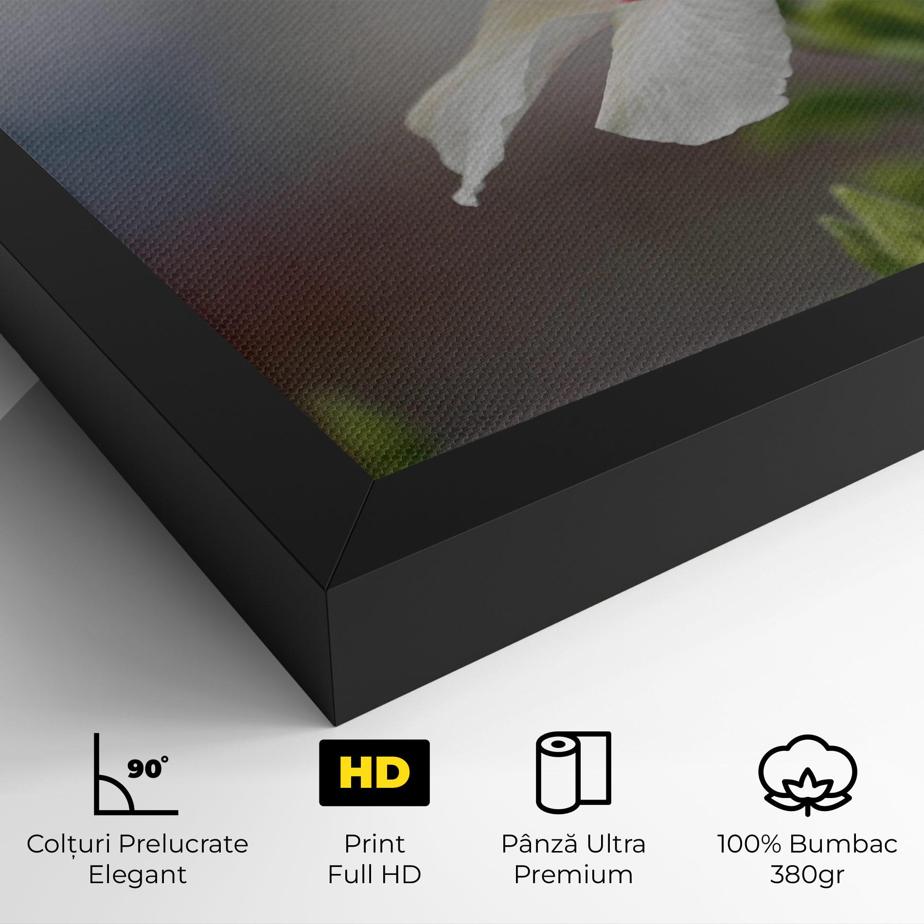 Tablou Canvas Exotic White Flower mockup 4