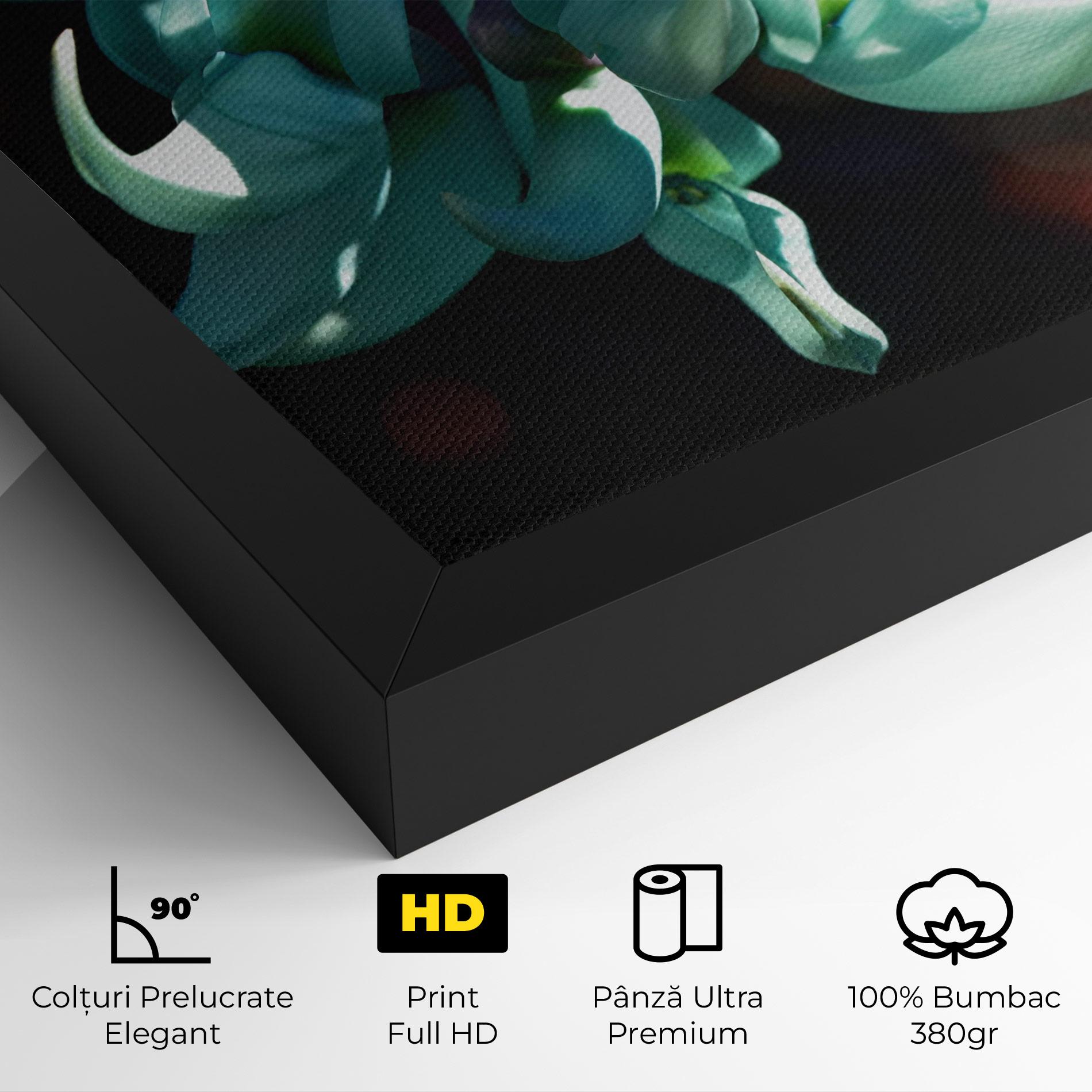 Tablou Canvas Pastel Green Plant mockup 4