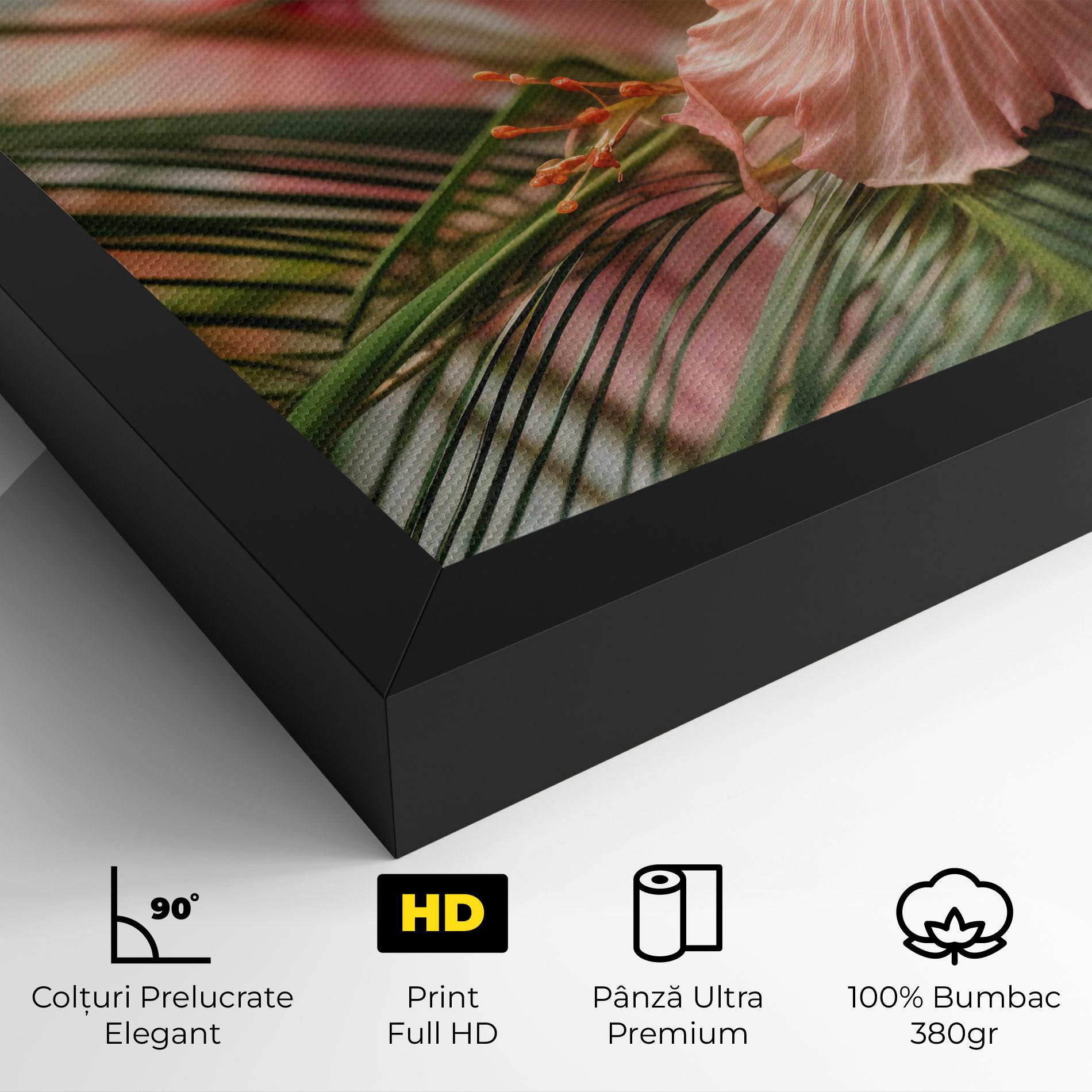 Tablou Canvas Sunset Exotic Flower mockup 4