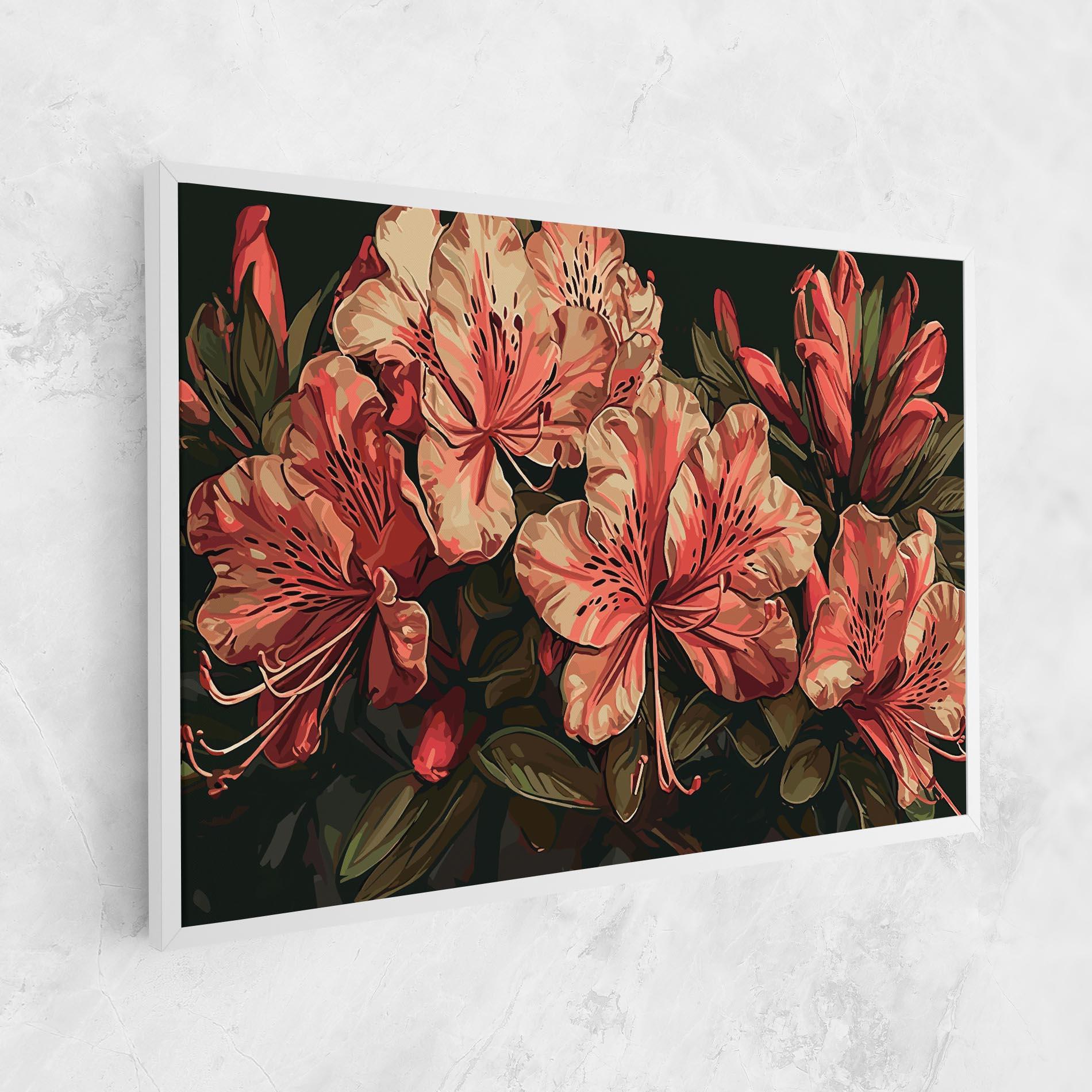 Tablou Canvas Cream Exotic Art mockup 1