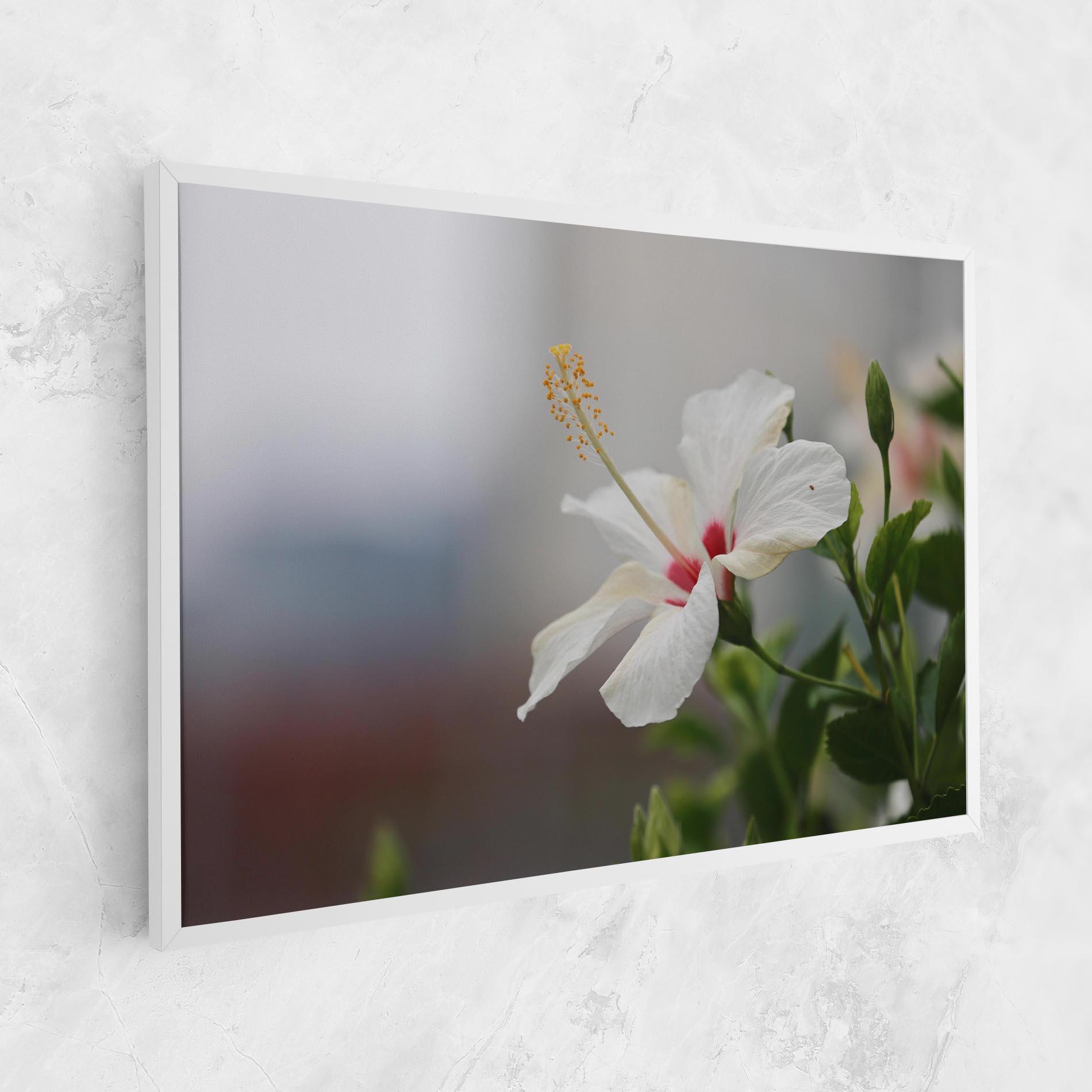 Tablou Canvas Exotic White Flower mockup 1