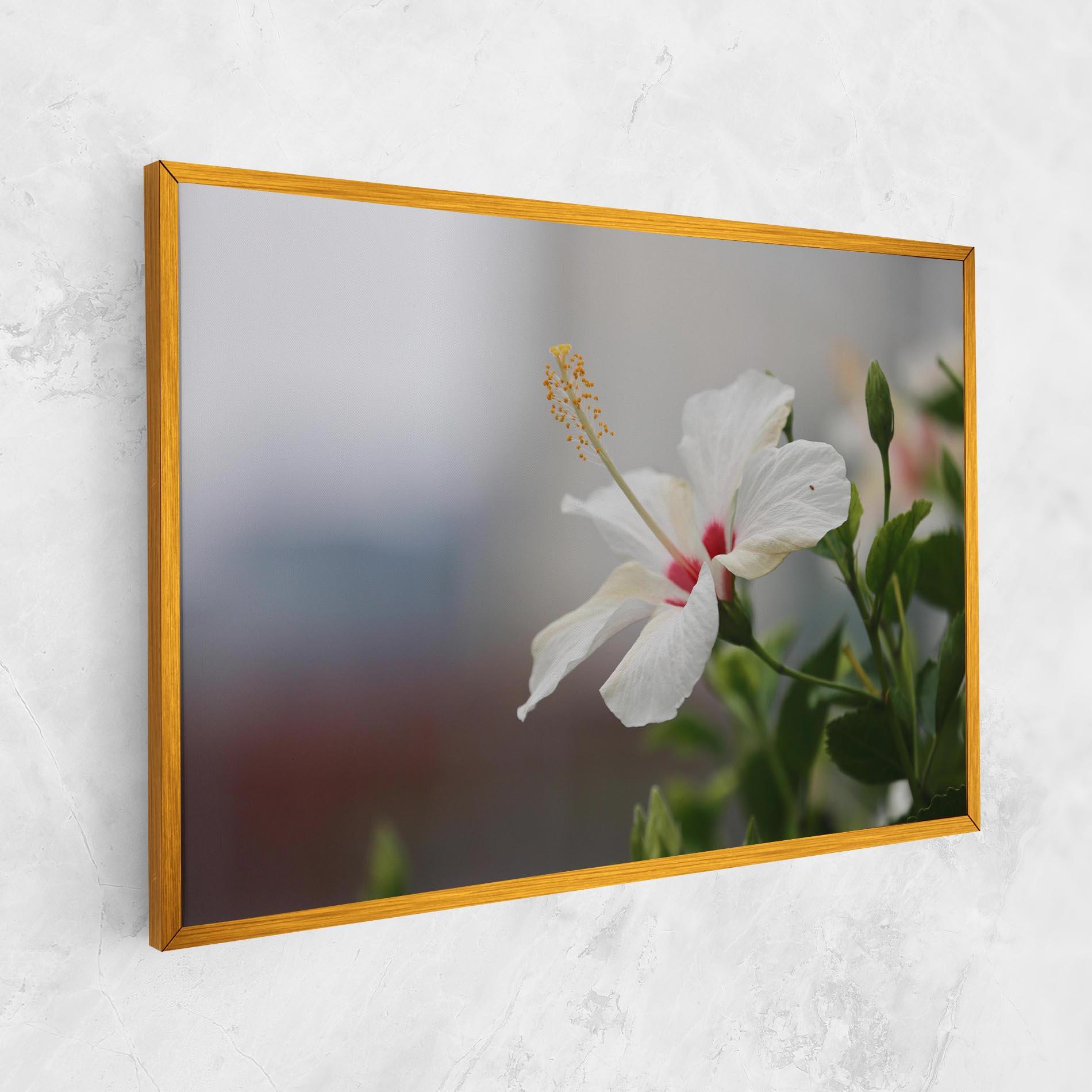 Tablou Canvas Exotic White Flower mockup 1