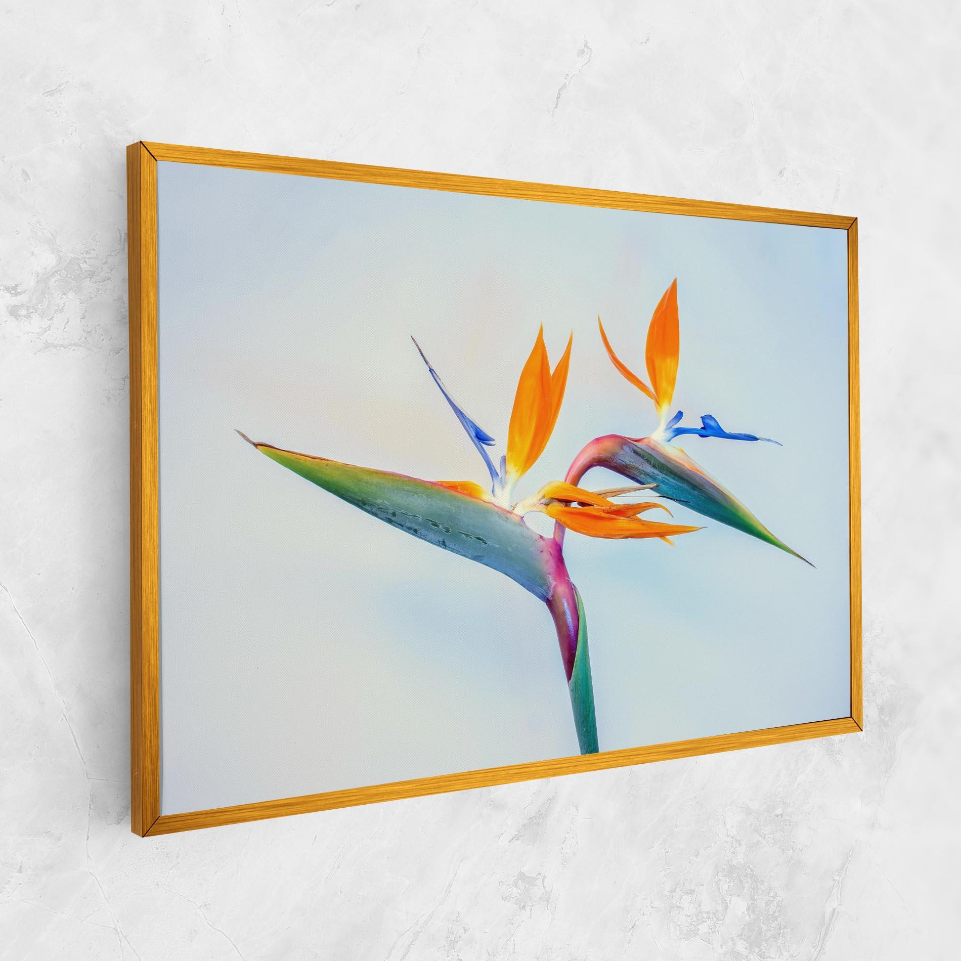 Tablou Canvas Green Orange Exotic mockup 1