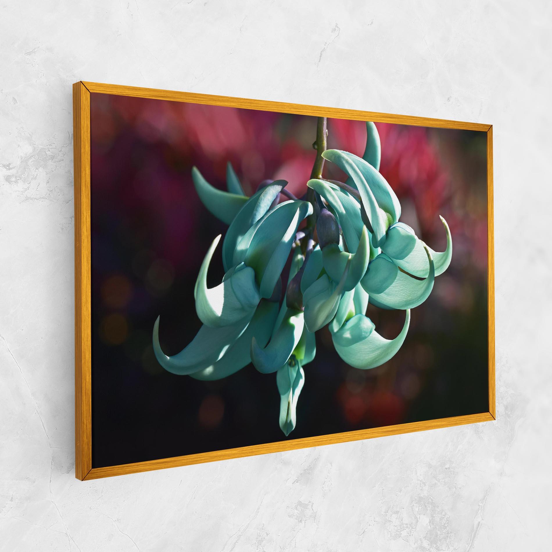 Tablou Canvas Pastel Green Plant mockup 1