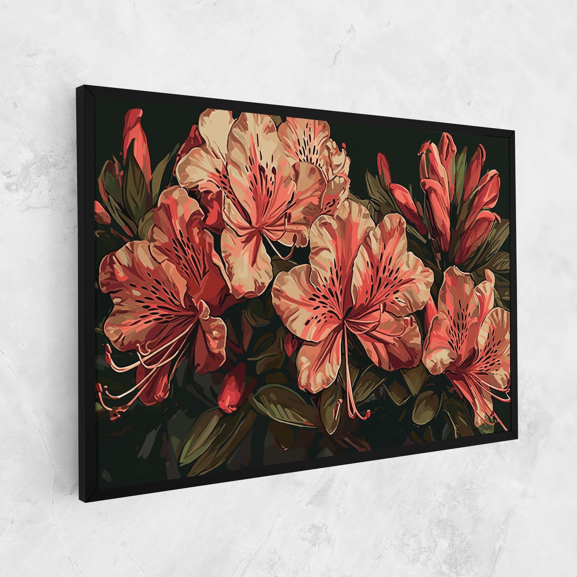 Tablou Canvas Cream Exotic Art mockup 1