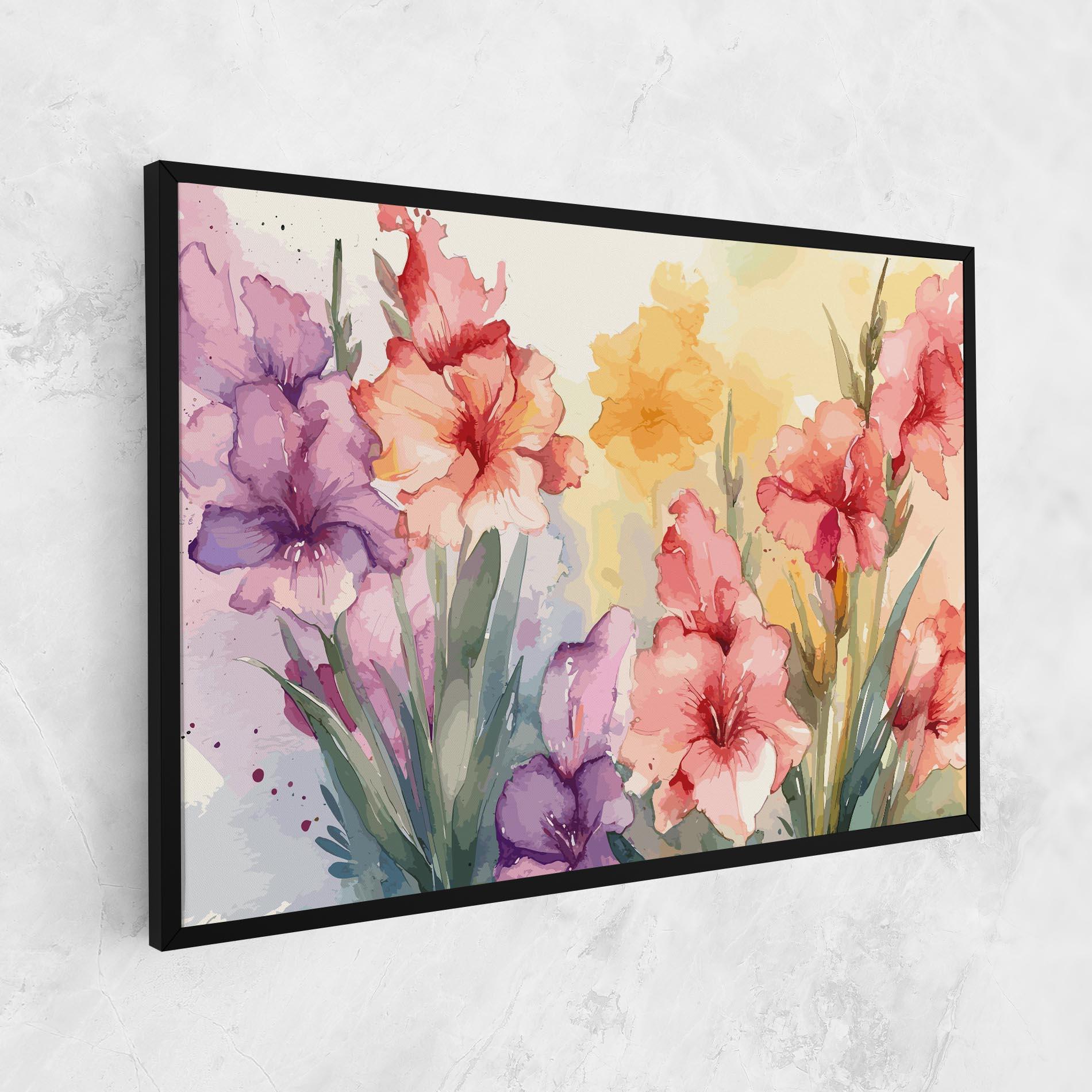 Tablou Canvas Exotic Watercolor mockup 1