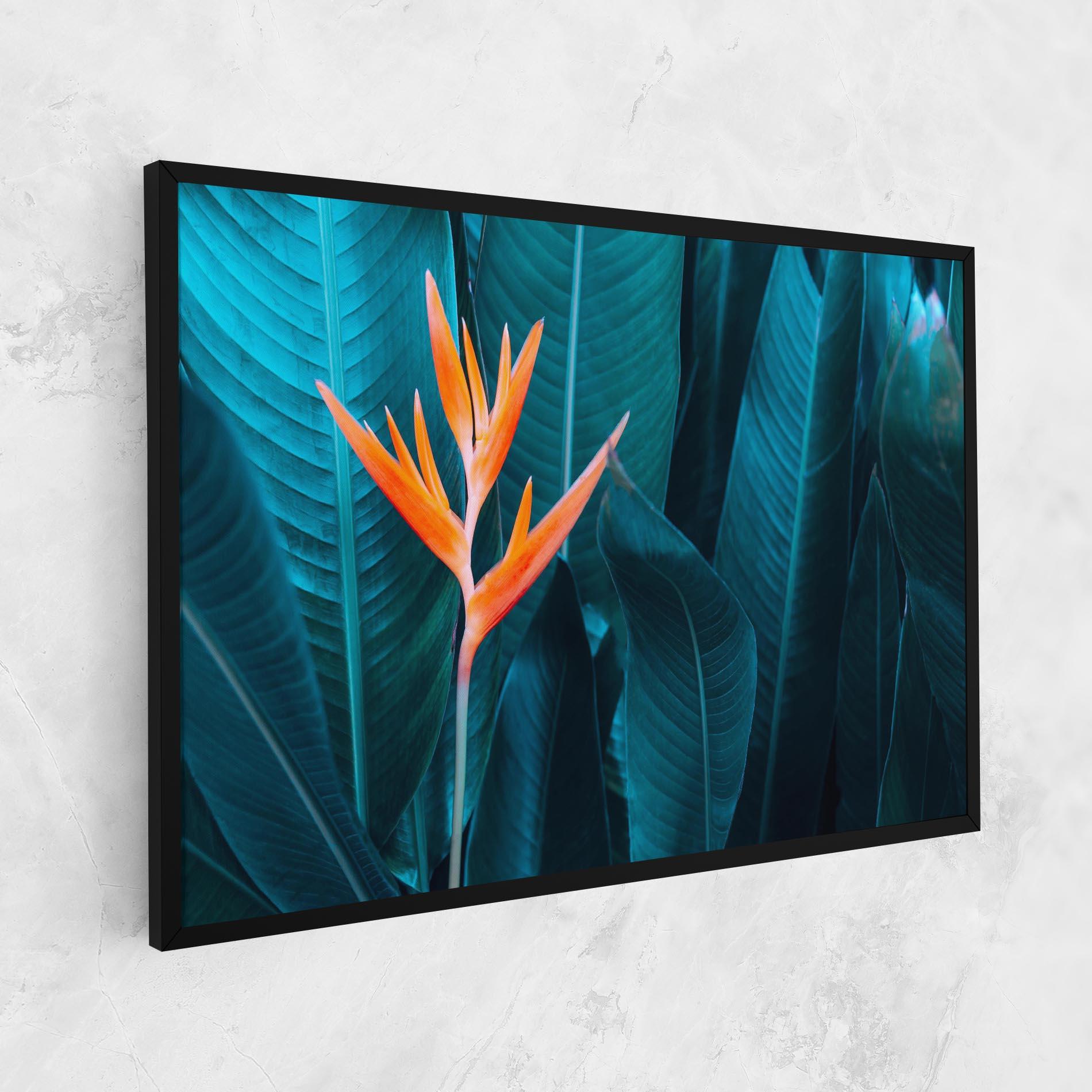 Tablou Canvas Orange Green Exotic mockup 1