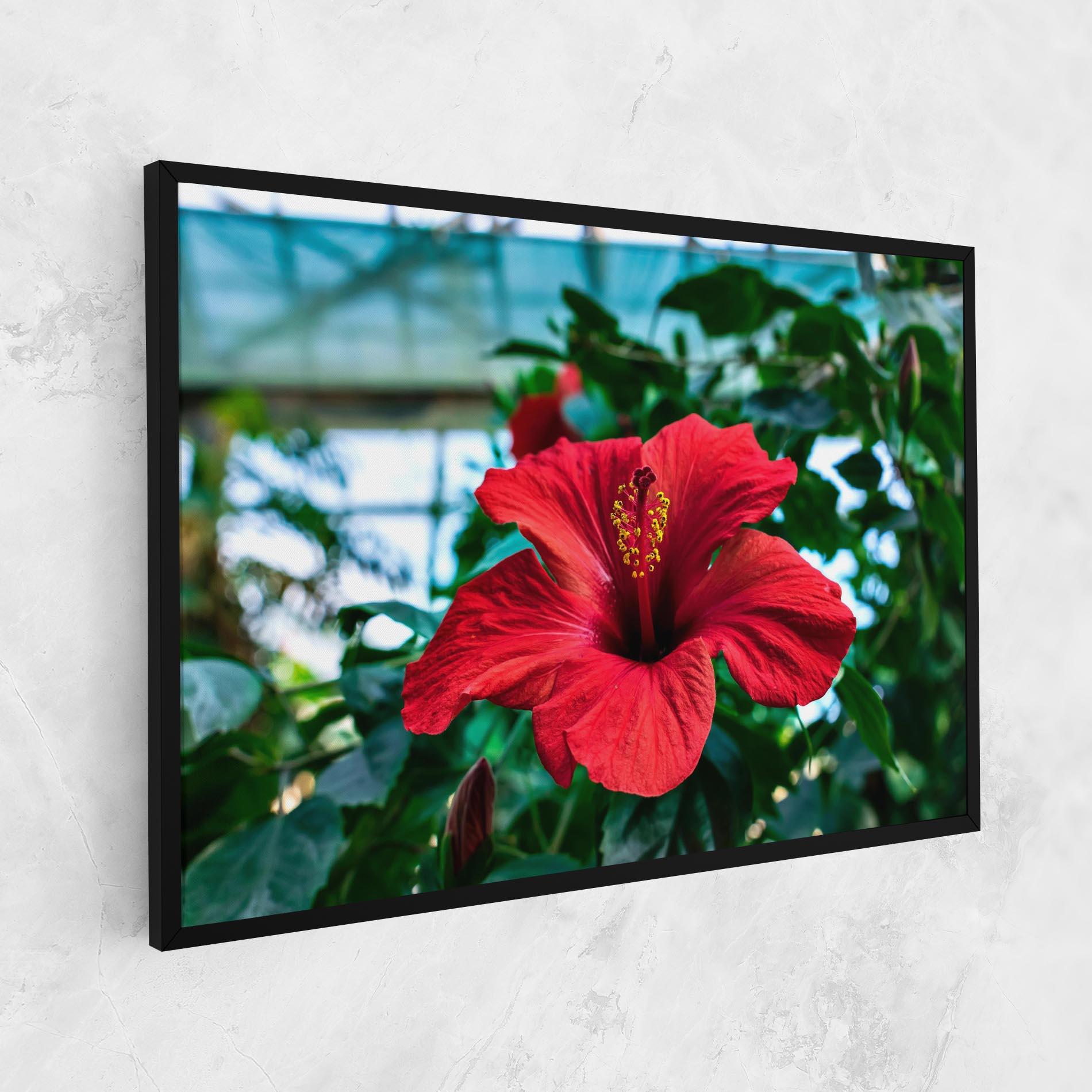 Tablou Canvas Red Exotic Plant mockup 1