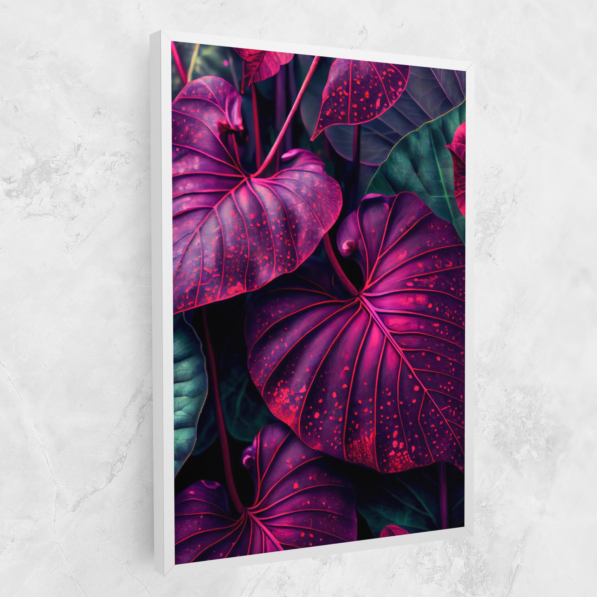 Tablou Canvas Big Purple Exotic mockup 1