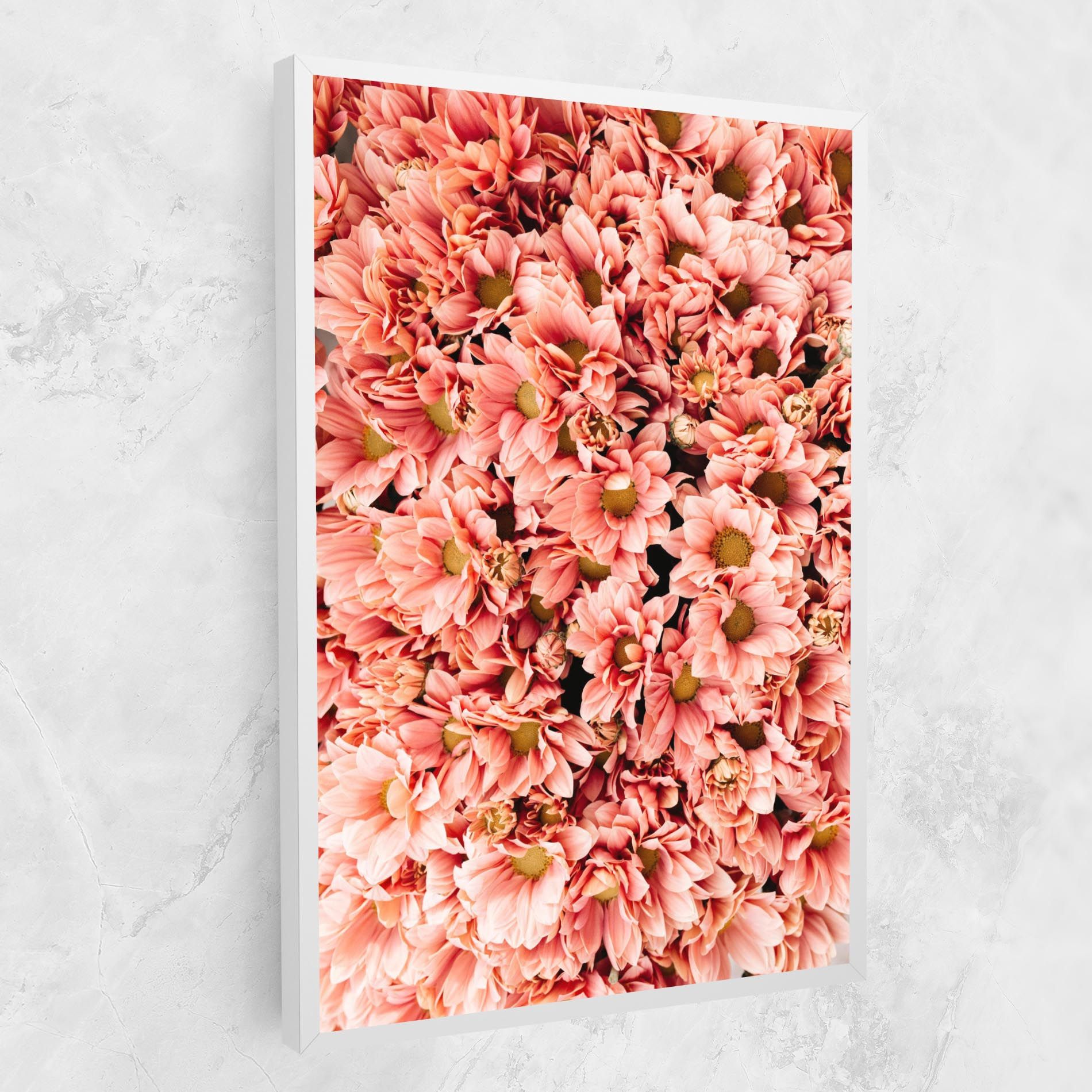 Pink Flowers Bouquet mockup 1