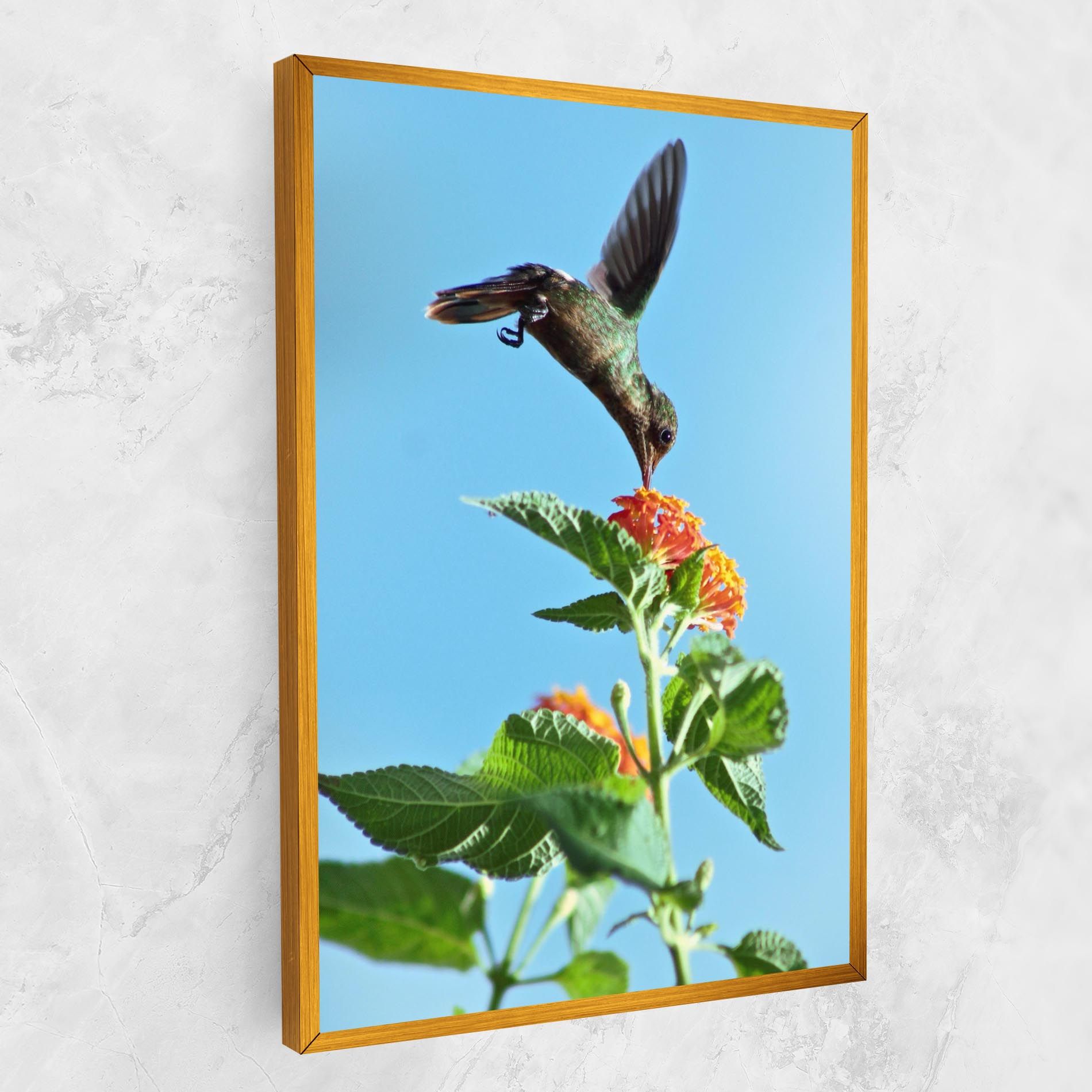 Bird Exotic Flower mockup 1