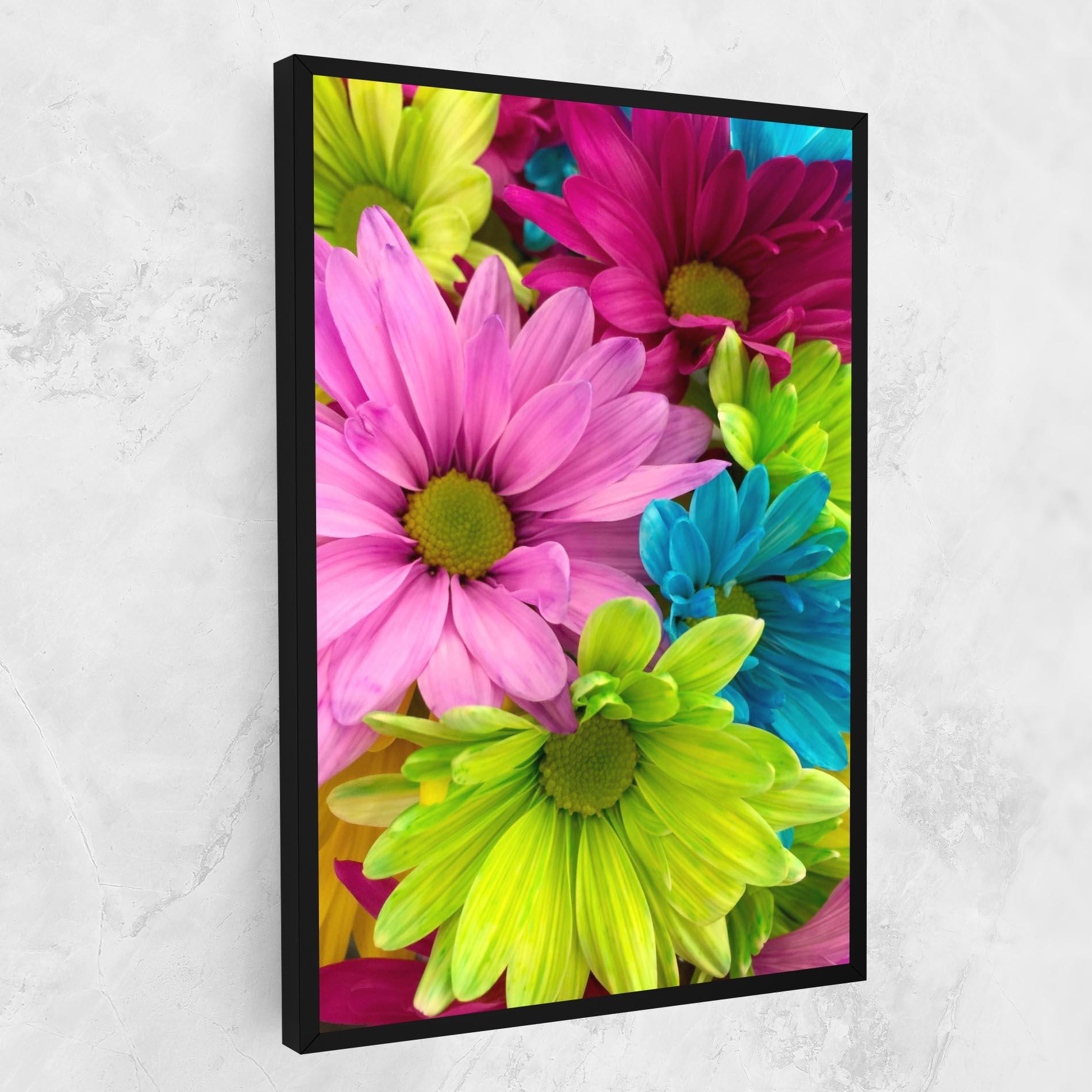 Tablou Canvas Three Shades Of Flower mockup 1