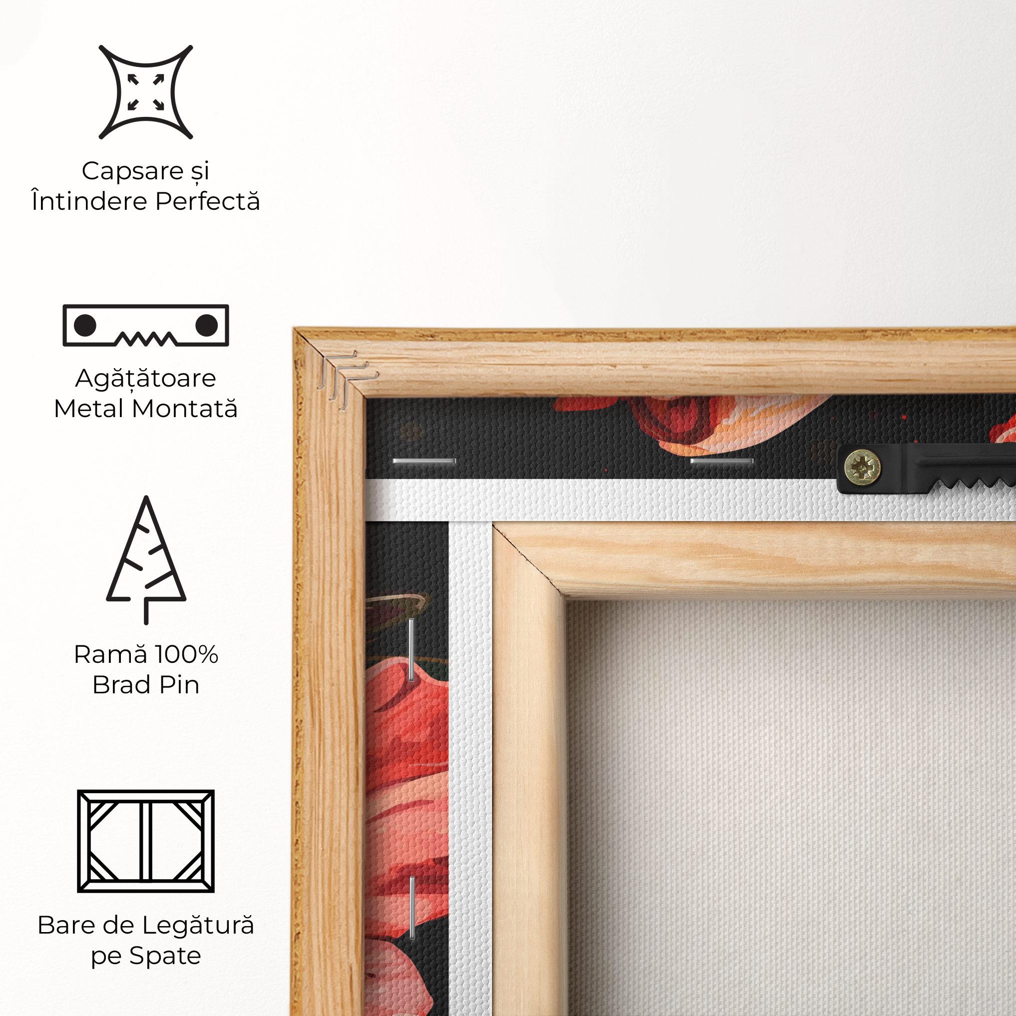 Tablou Canvas Art Exotic Flower mockup 5