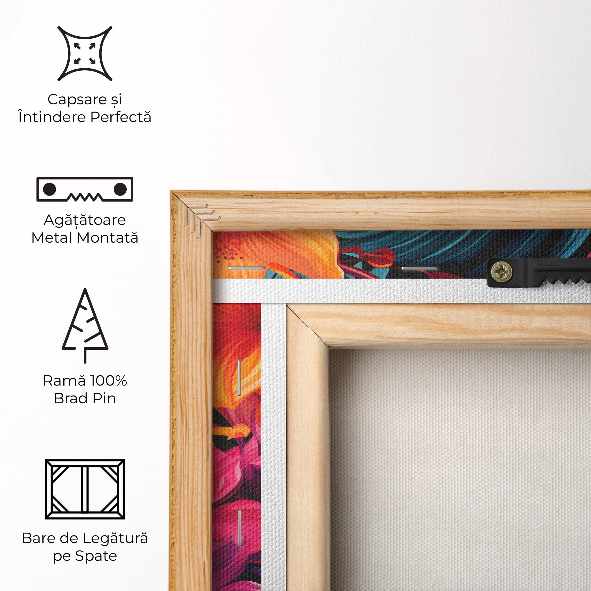 Tablou Canvas Exotic Patern mockup 5