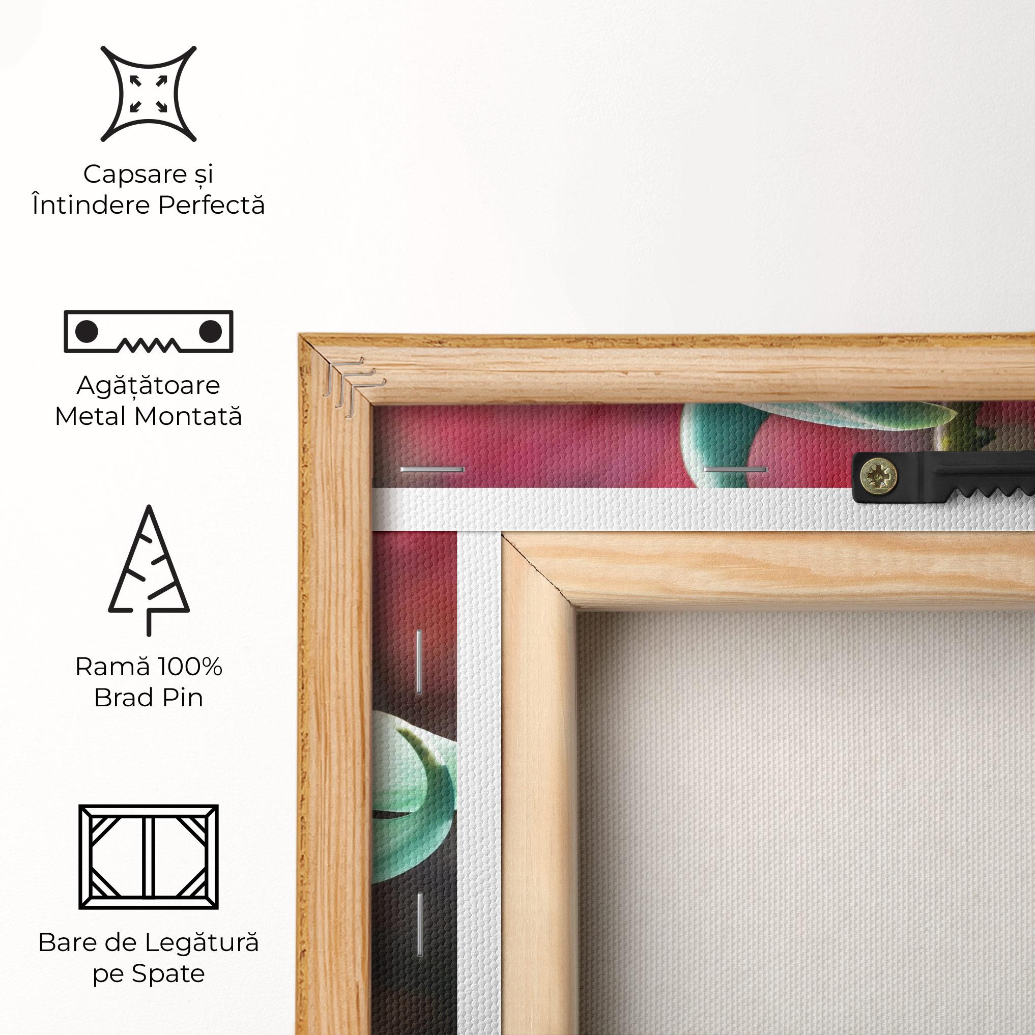 Tablou Canvas Pastel Green Plant mockup 5