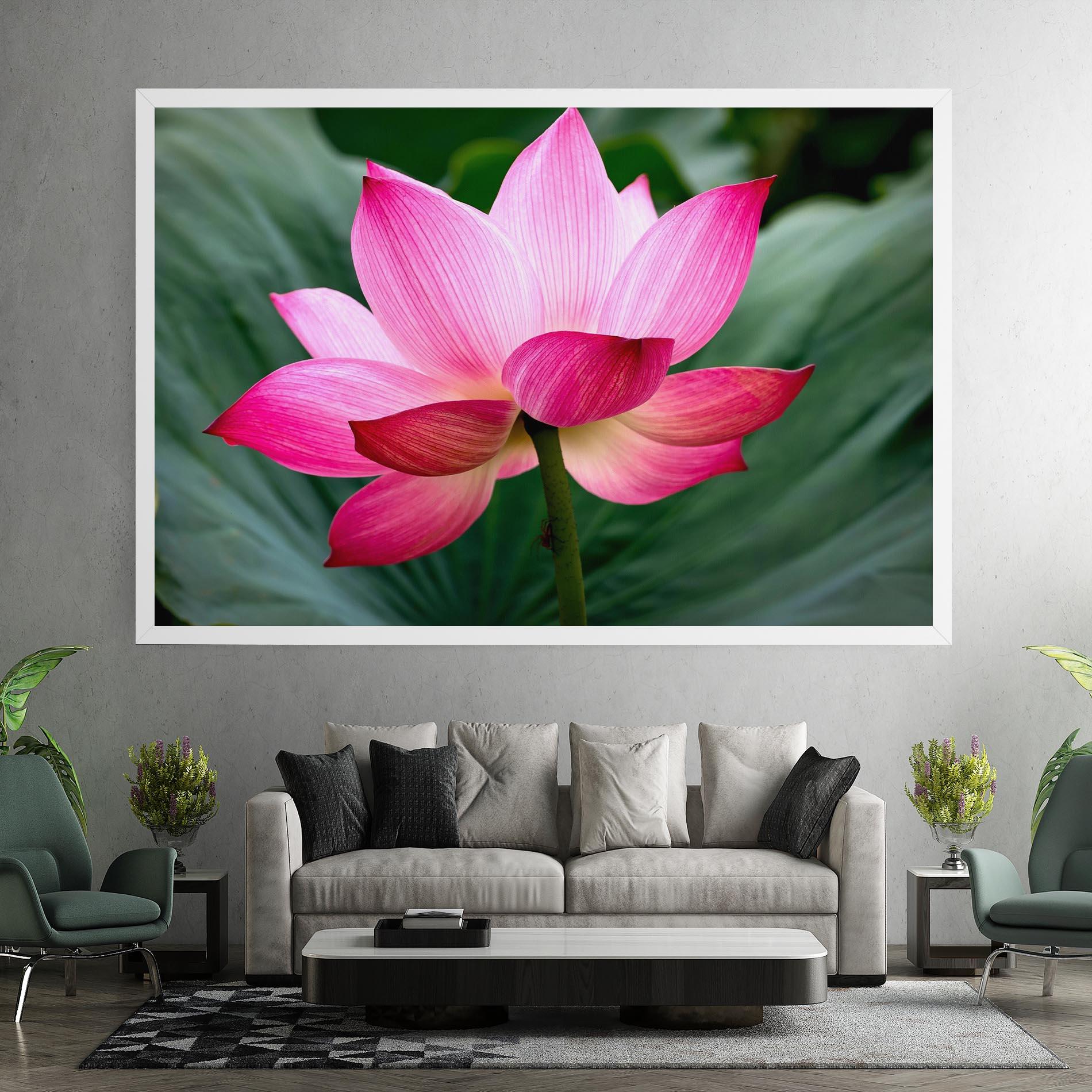 Tablou Canvas Beautiful Pink Exotic mockup 7
