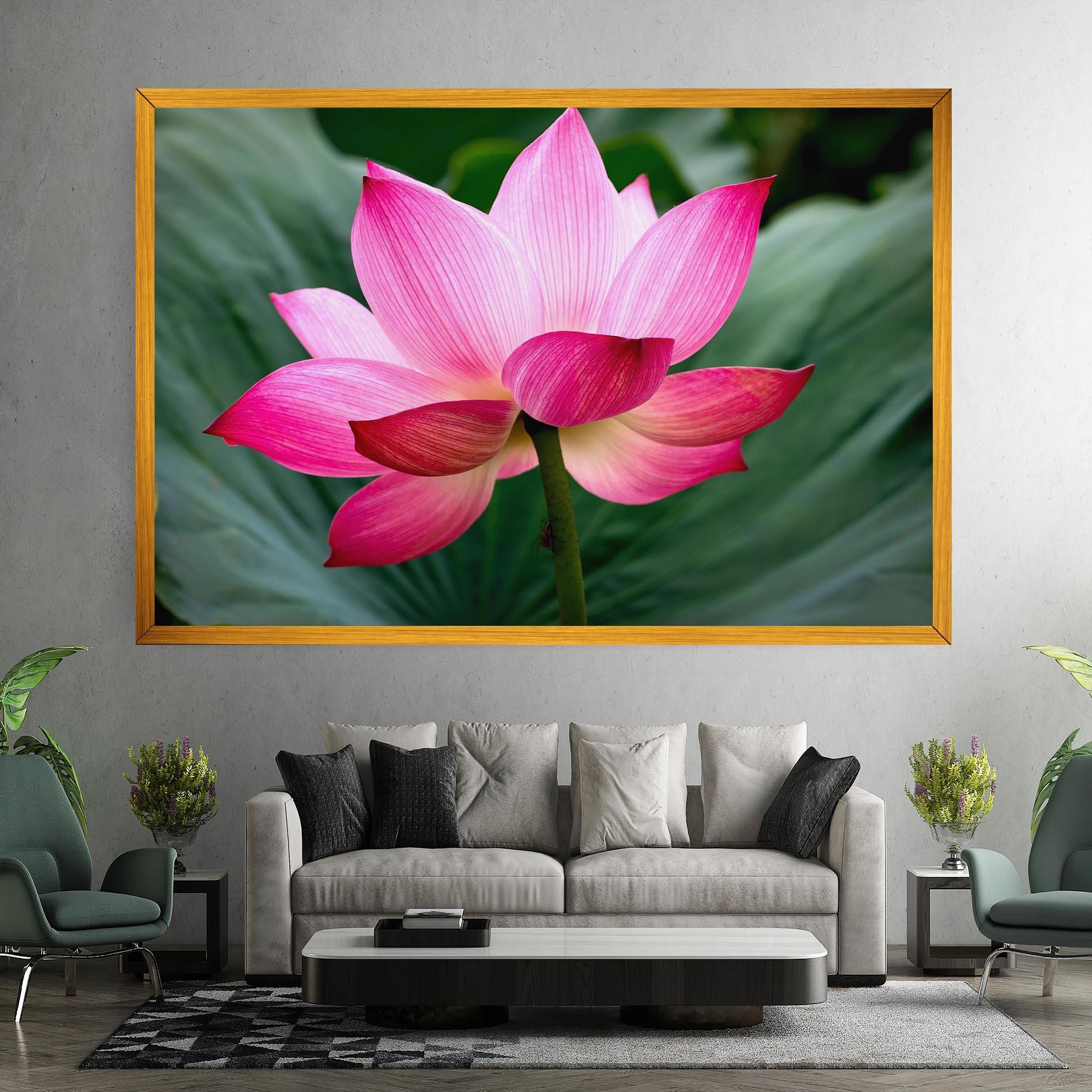 Tablou Canvas Beautiful Pink Exotic mockup 7